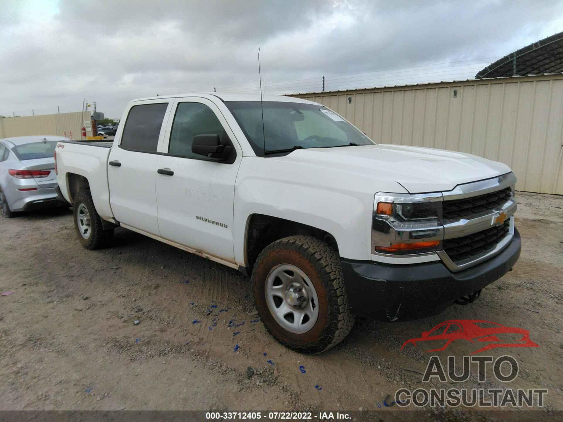 CHEVROLET SILVERADO 1500 2018 - 3GCUKNEC0JG284304