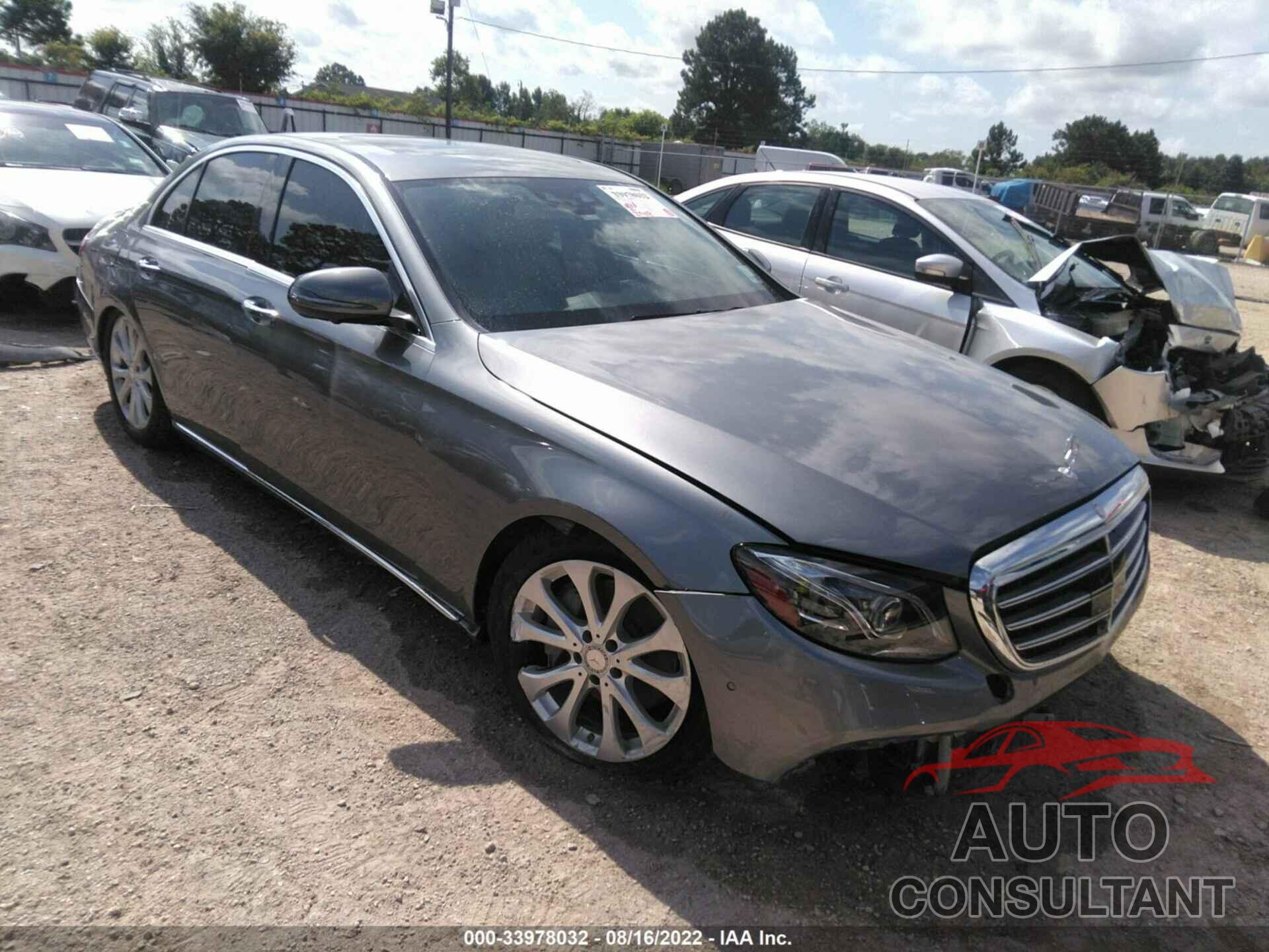 MERCEDES-BENZ E-CLASS 2017 - WDDZF4JB4HA212344