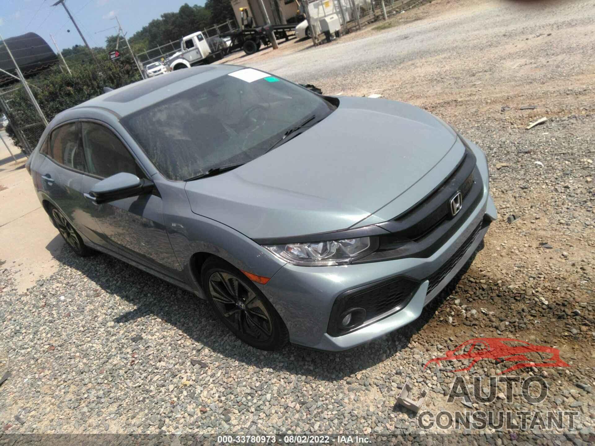 HONDA CIVIC HATCHBACK 2017 - SHHFK7H70HU400957