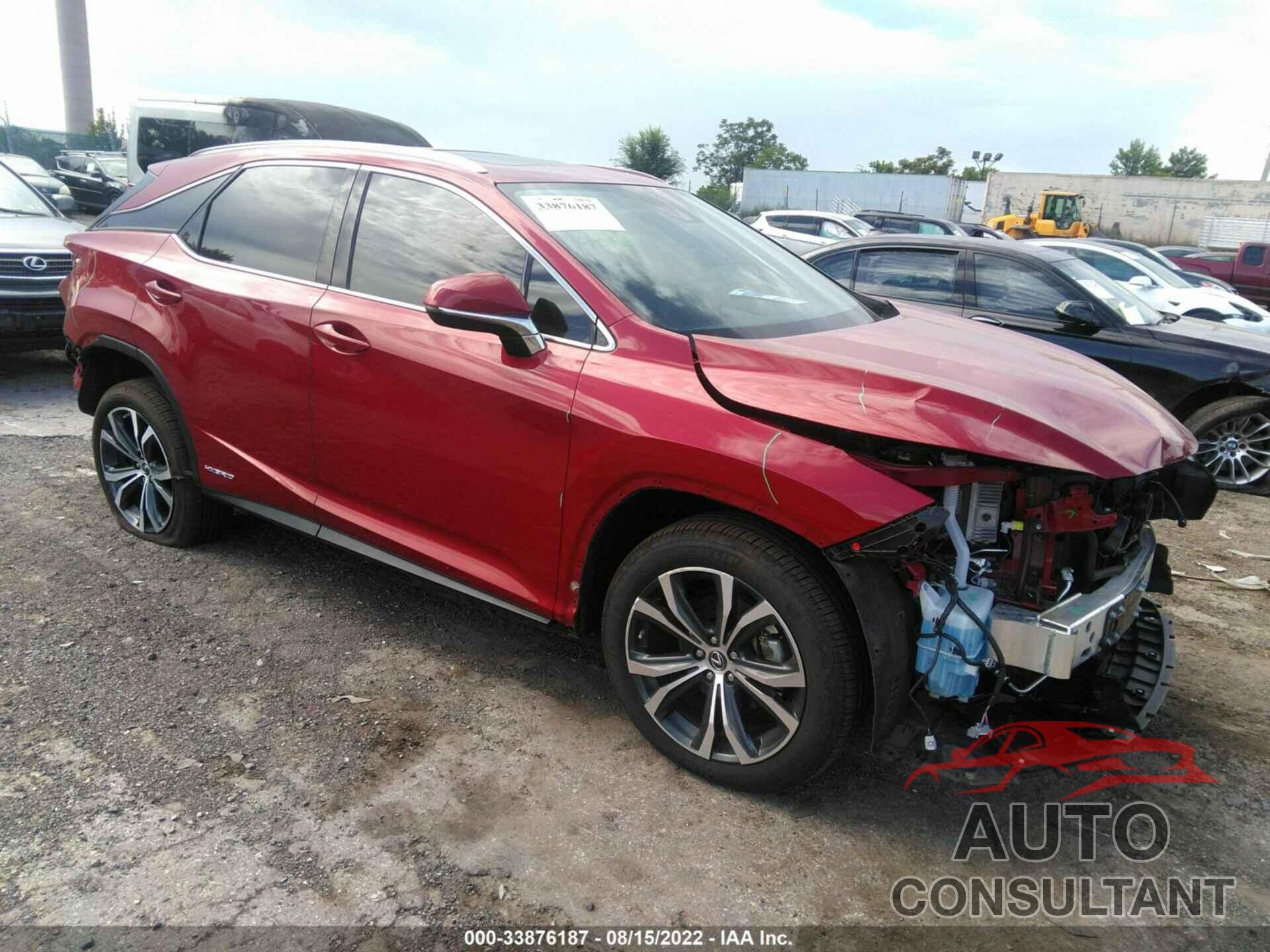 LEXUS RX 2022 - 2T2HGMDA6NC073553