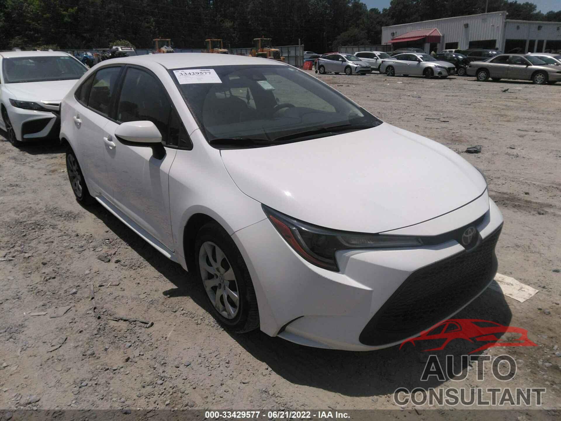 TOYOTA COROLLA 2020 - JTDEPRAEXLJ095634