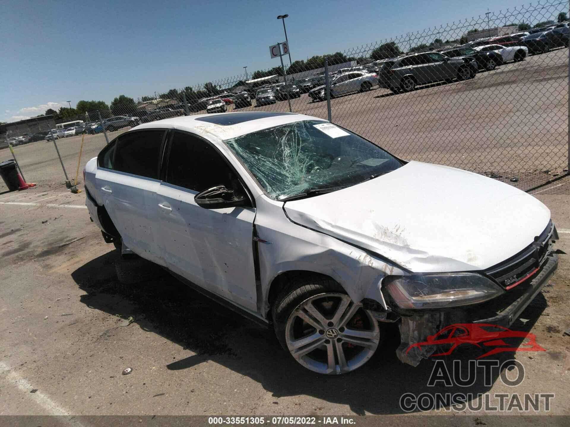 VOLKSWAGEN JETTA 2017 - 3VW5T7AJ9HM392186