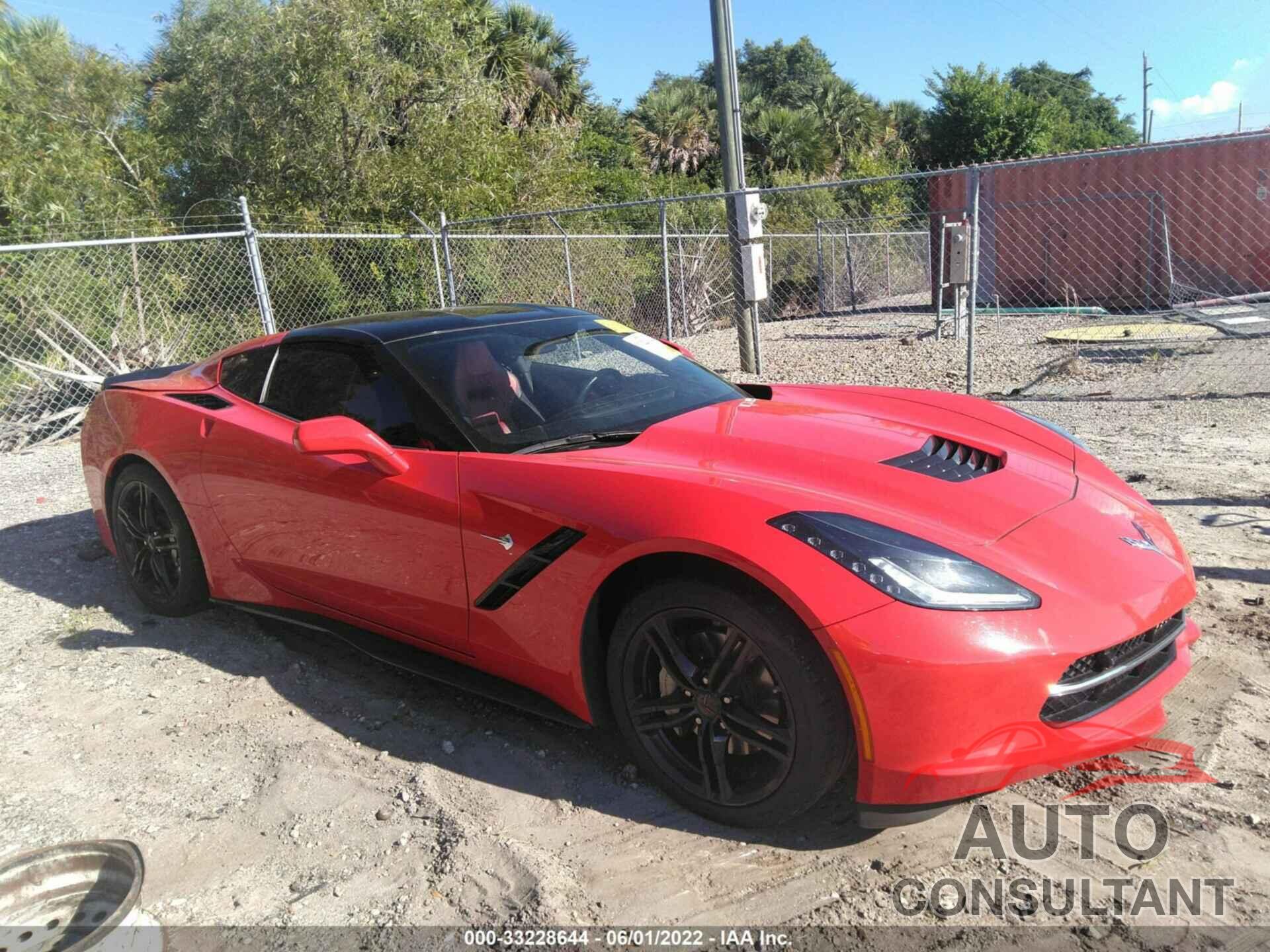 CHEVROLET CORVETTE 2017 - 1G1YD2D73H5109876