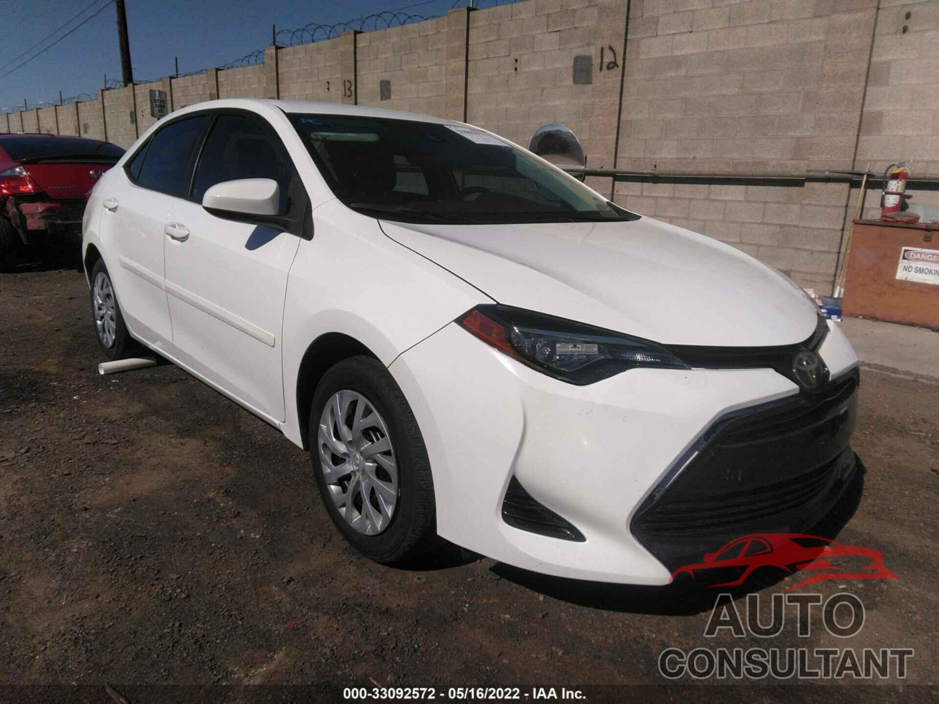 TOYOTA COROLLA 2018 - 2T1BURHE9JC007134