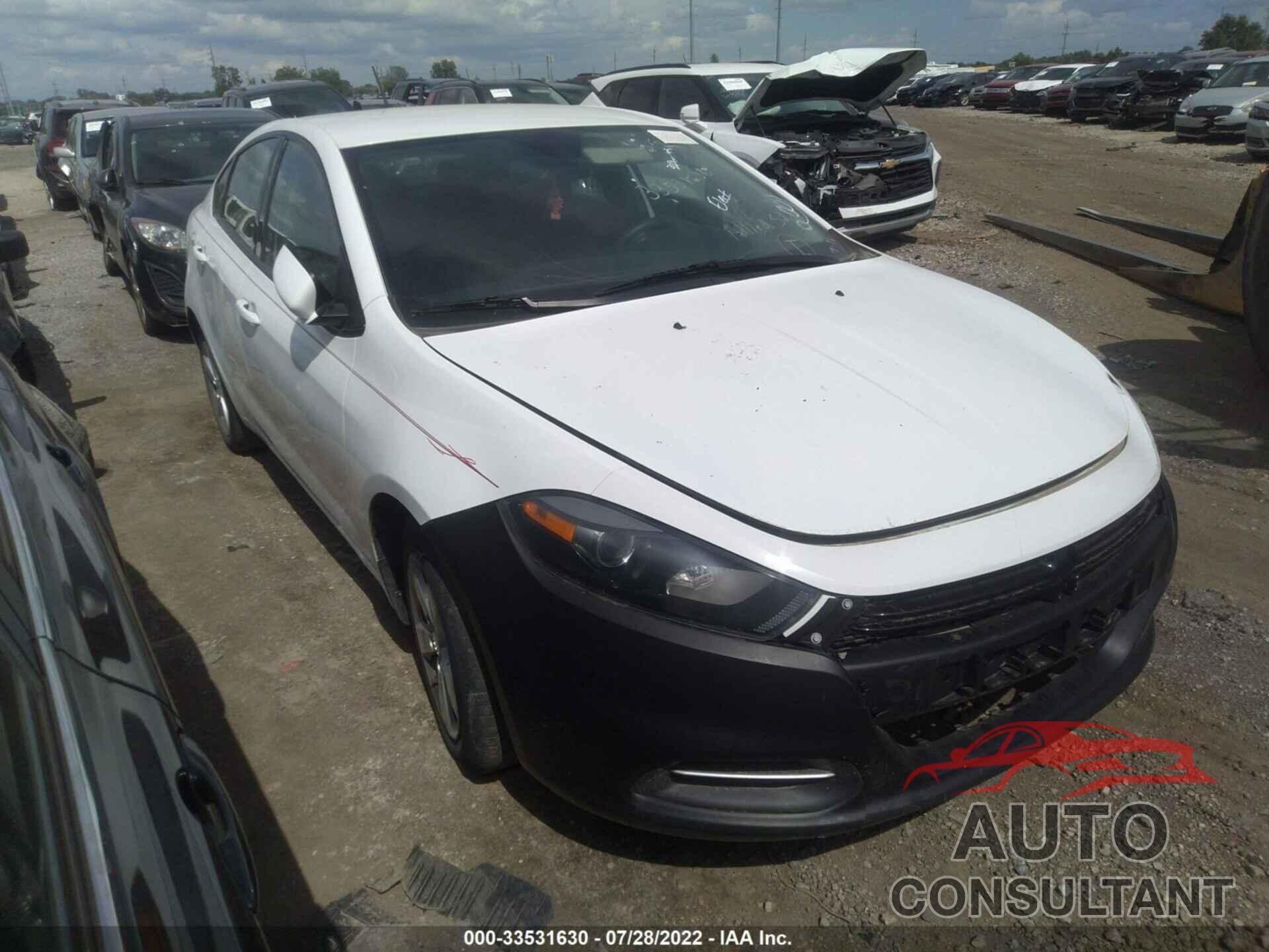 DODGE DART 2016 - 1C3CDFBB7GD766494