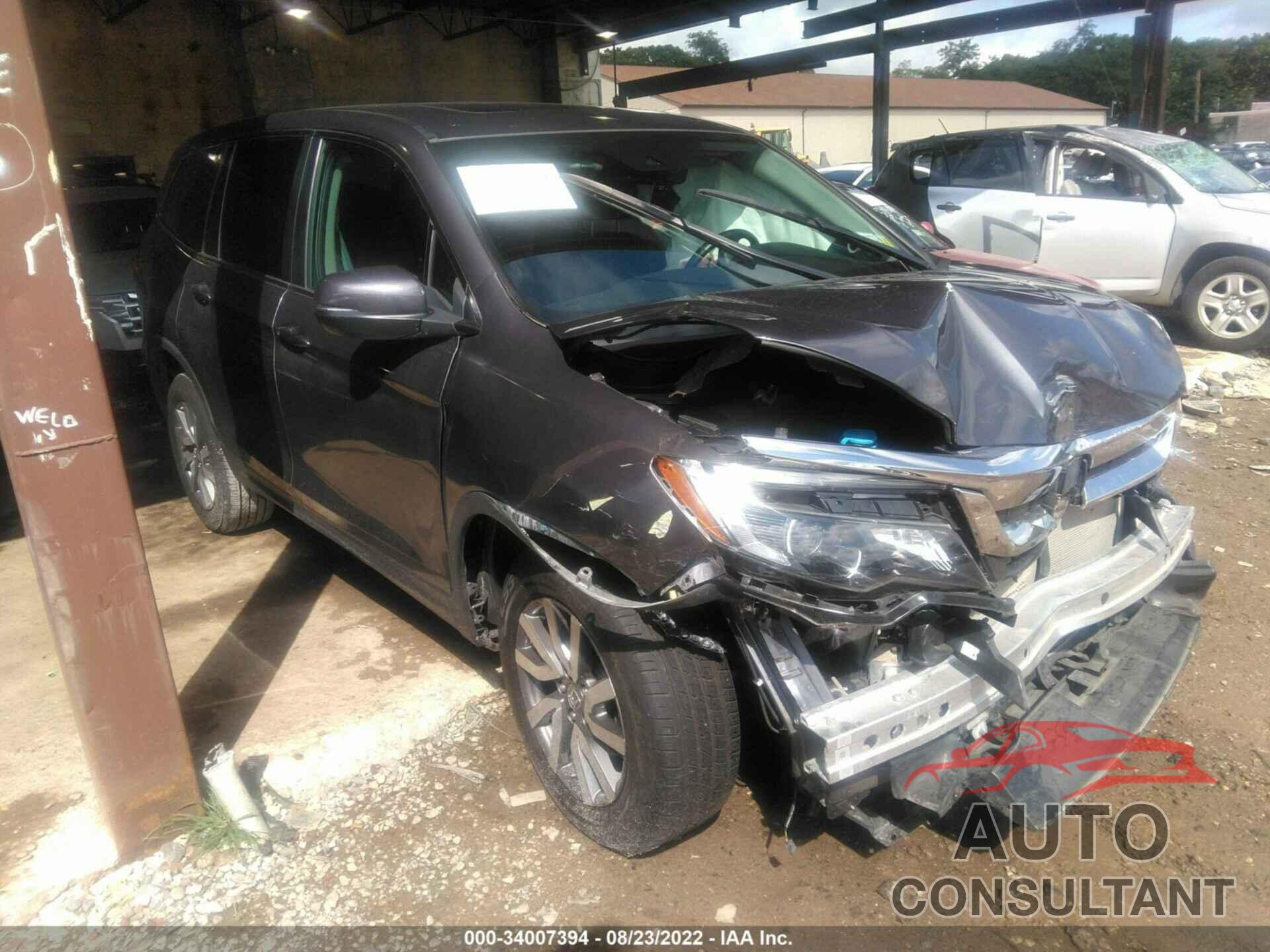 HONDA PILOT 2019 - 5FNYF6H58KB100646