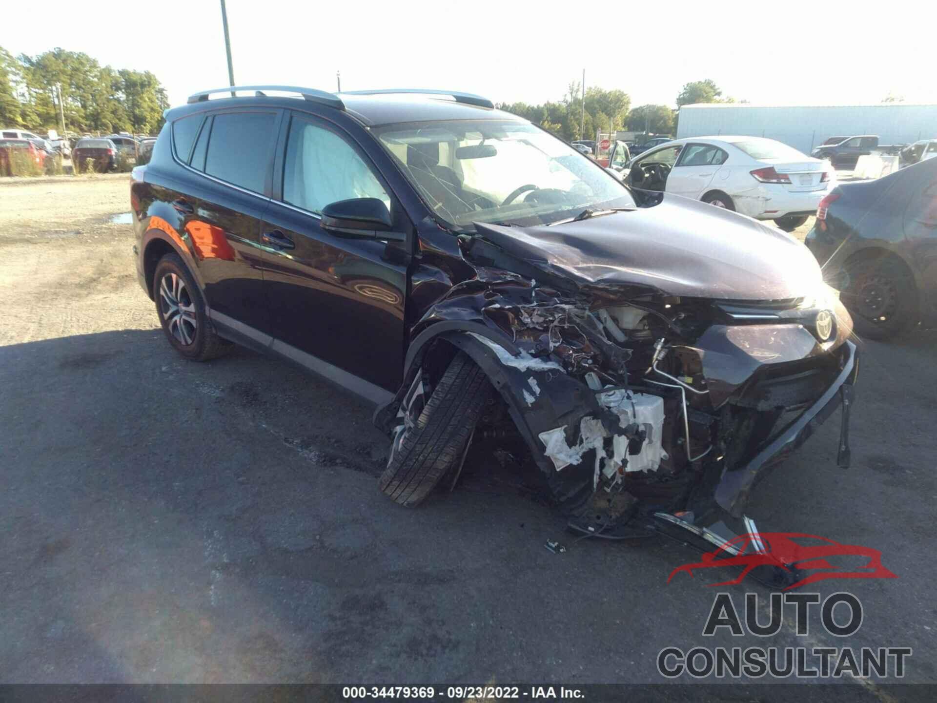 TOYOTA RAV4 2016 - 2T3BFREV6GW511346