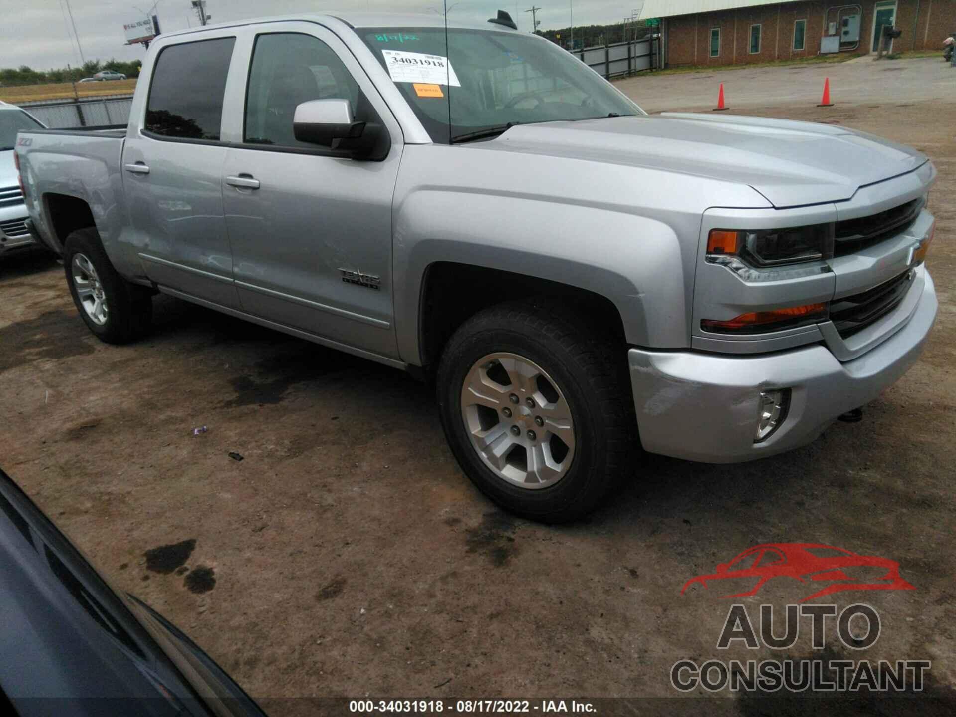 CHEVROLET SILVERADO 1500 2018 - 3GCUKREC1JG572114