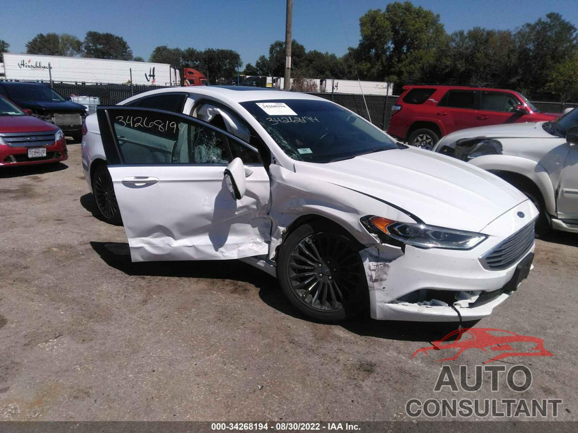 FORD FUSION 2017 - 3FA6P0K90HR150211