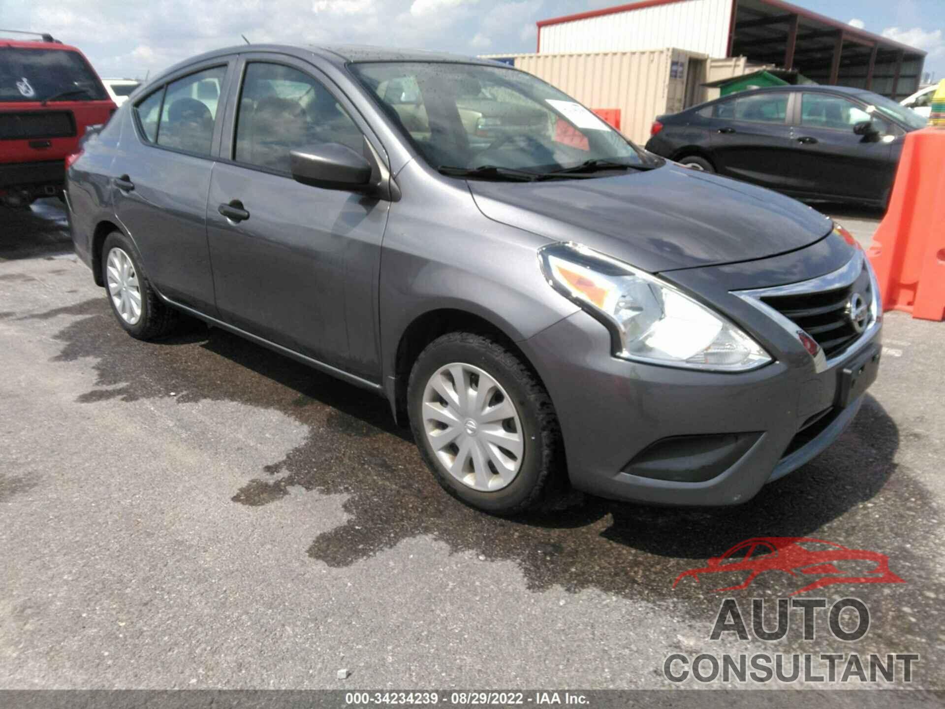 NISSAN VERSA 2016 - 3N1CN7AP7GL904155