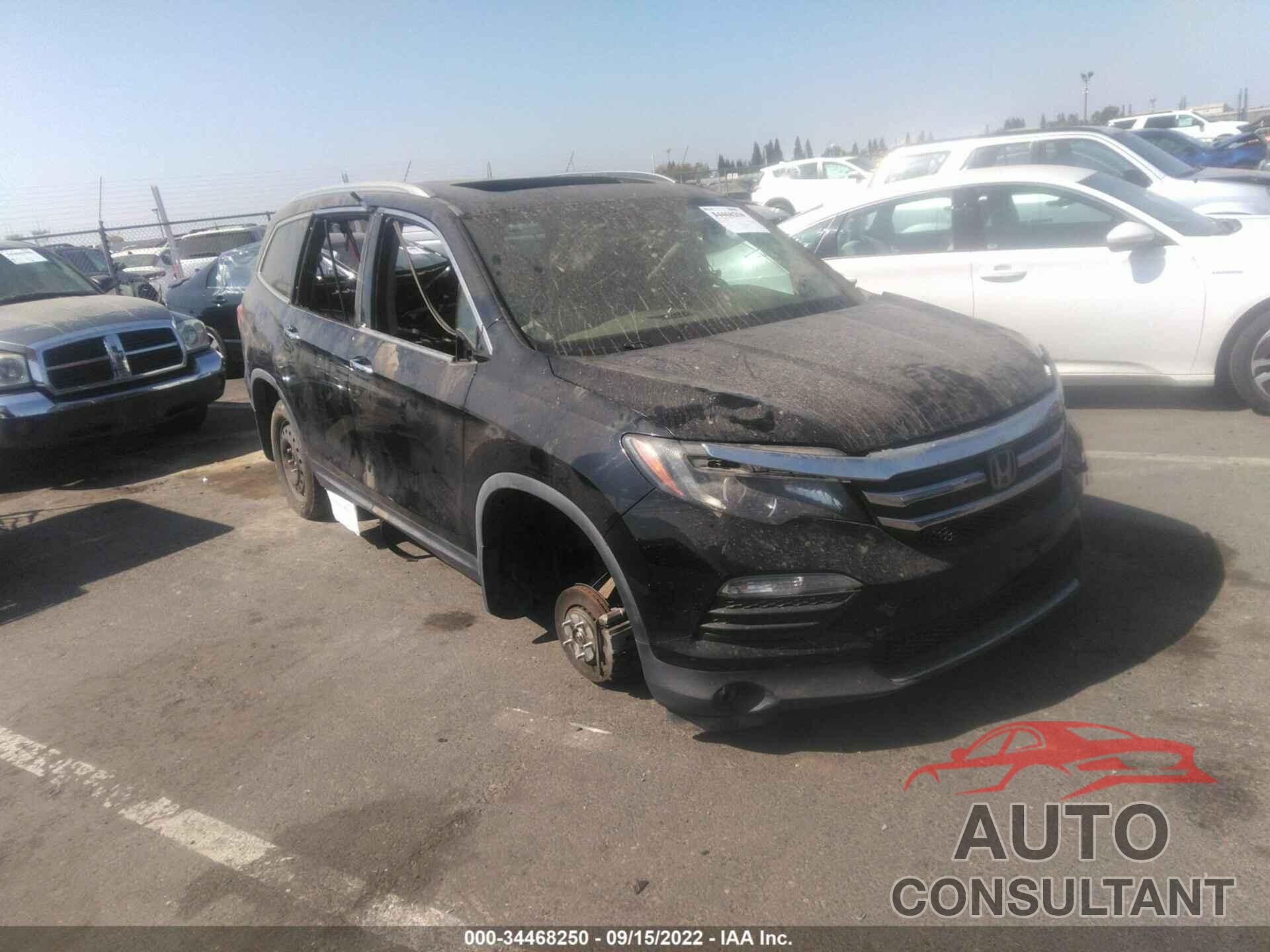 HONDA PILOT 2016 - 5FNYF6H0XGB113491