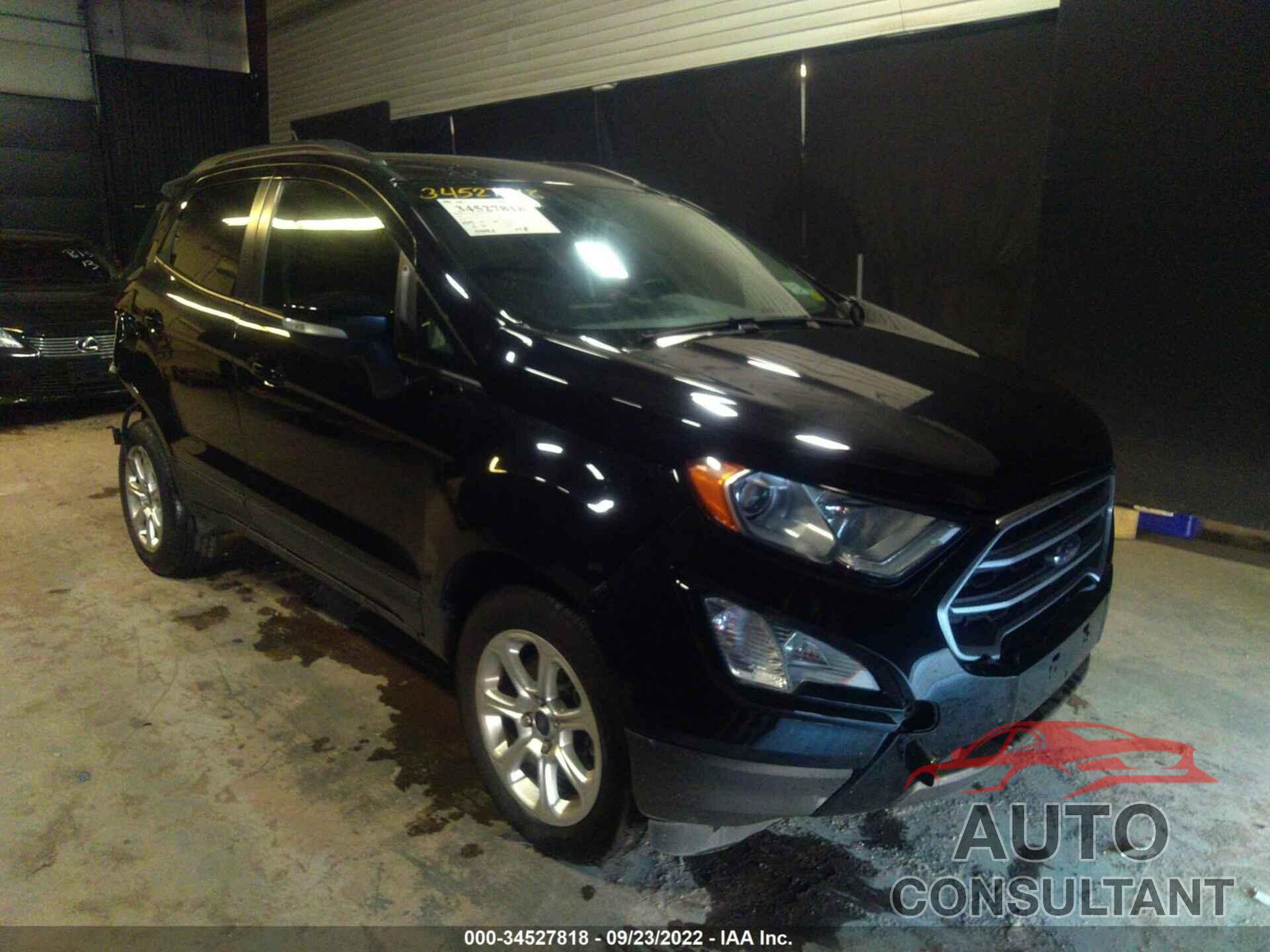 FORD ECOSPORT 2018 - MAJ6P1ULXJC224950