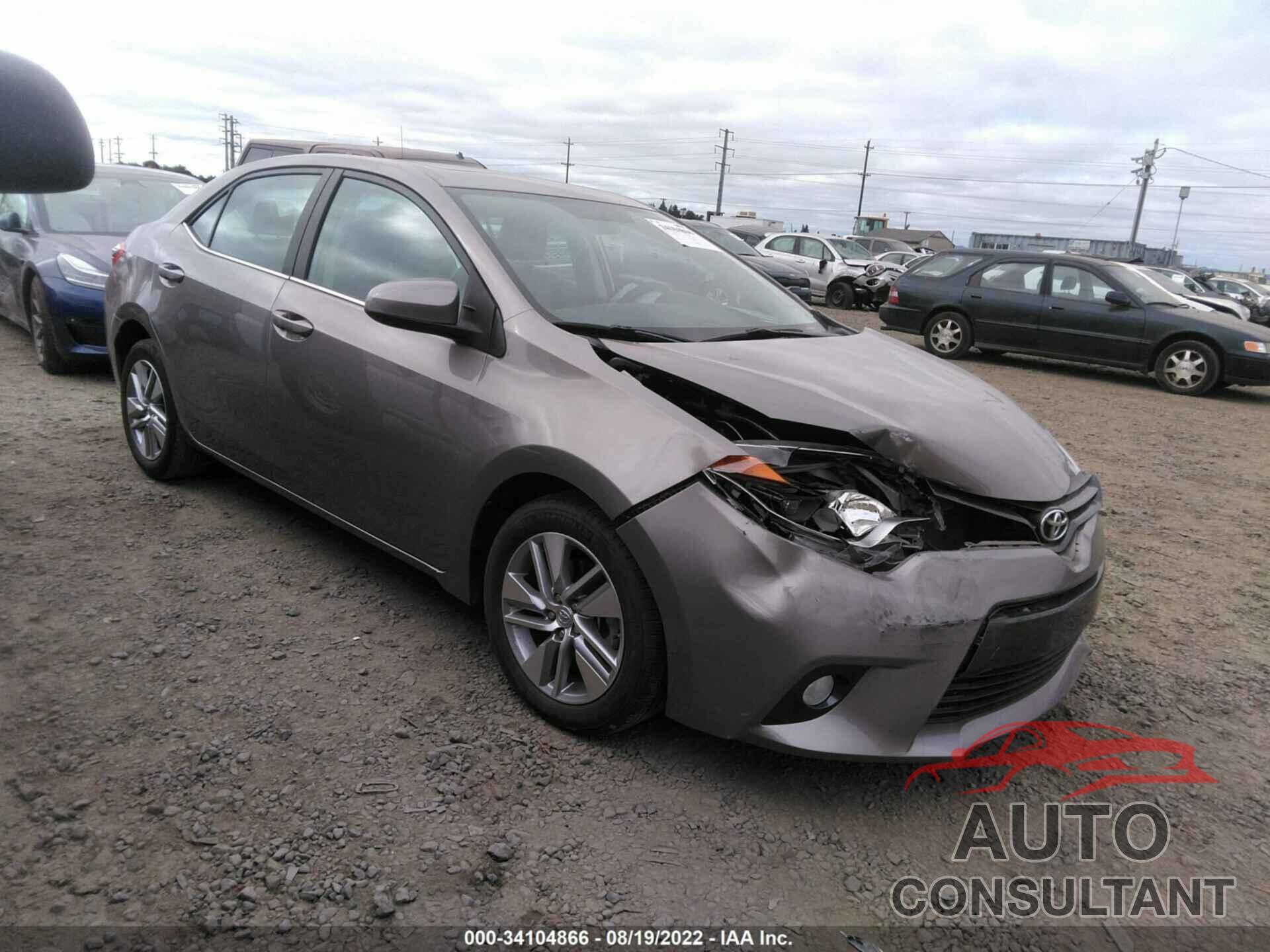 TOYOTA COROLLA 2016 - 2T1BPRHE0GC581380