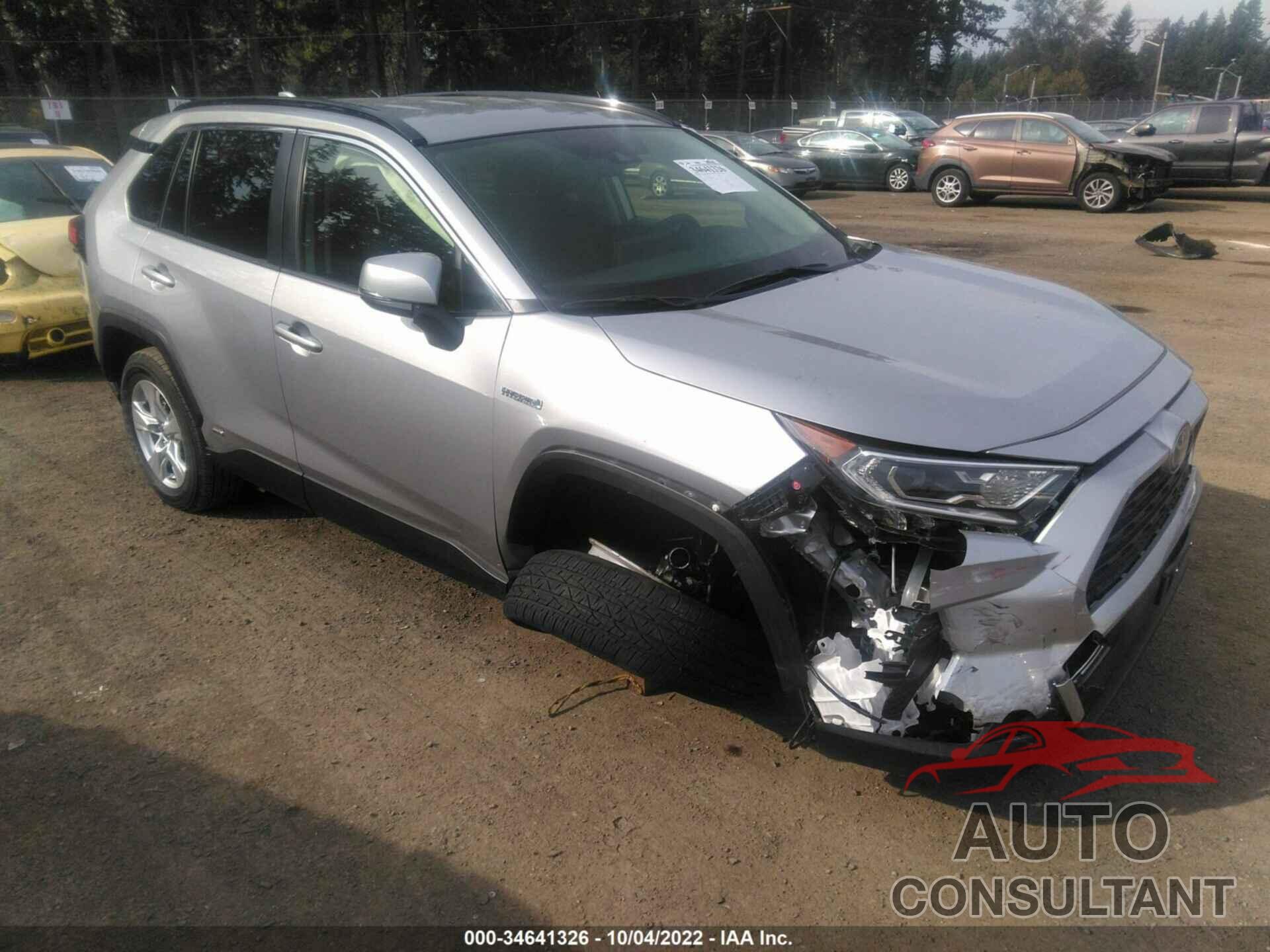 TOYOTA RAV4 2021 - JTMRWRFV4MJ054012