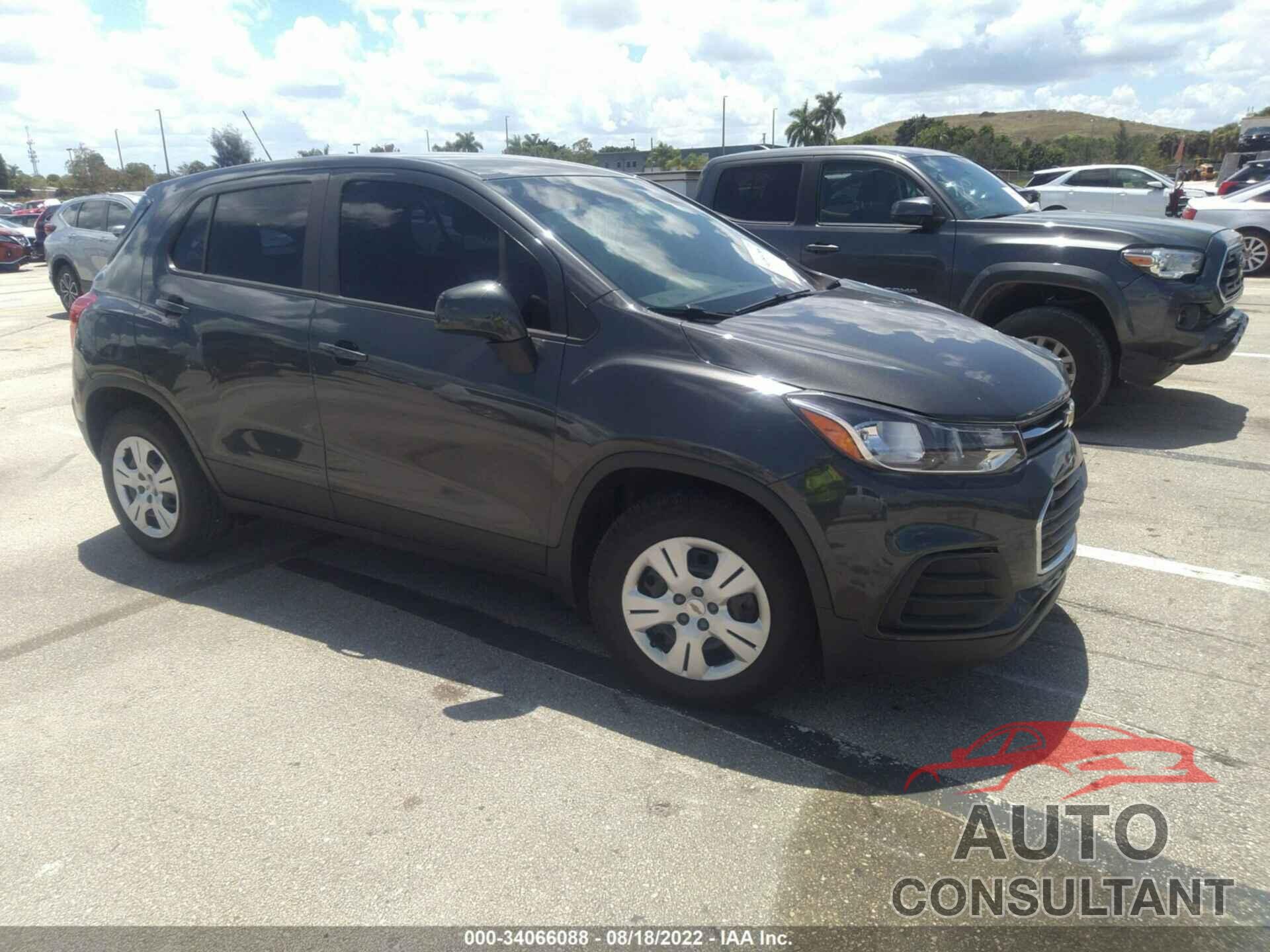 CHEVROLET TRAX 2019 - 3GNCJKSB4KL163056