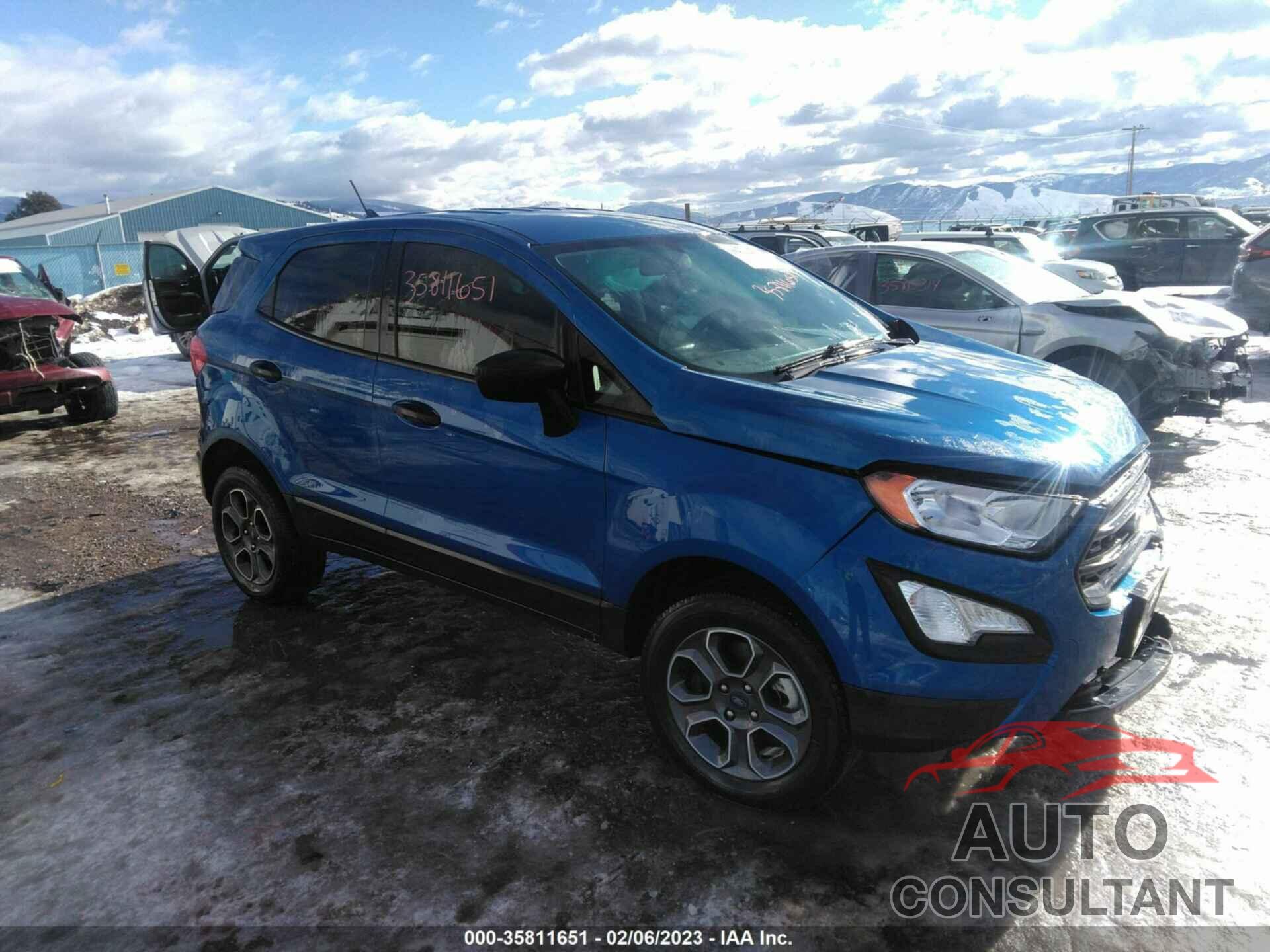 FORD ECOSPORT 2020 - MAJ6S3FLXLC348856