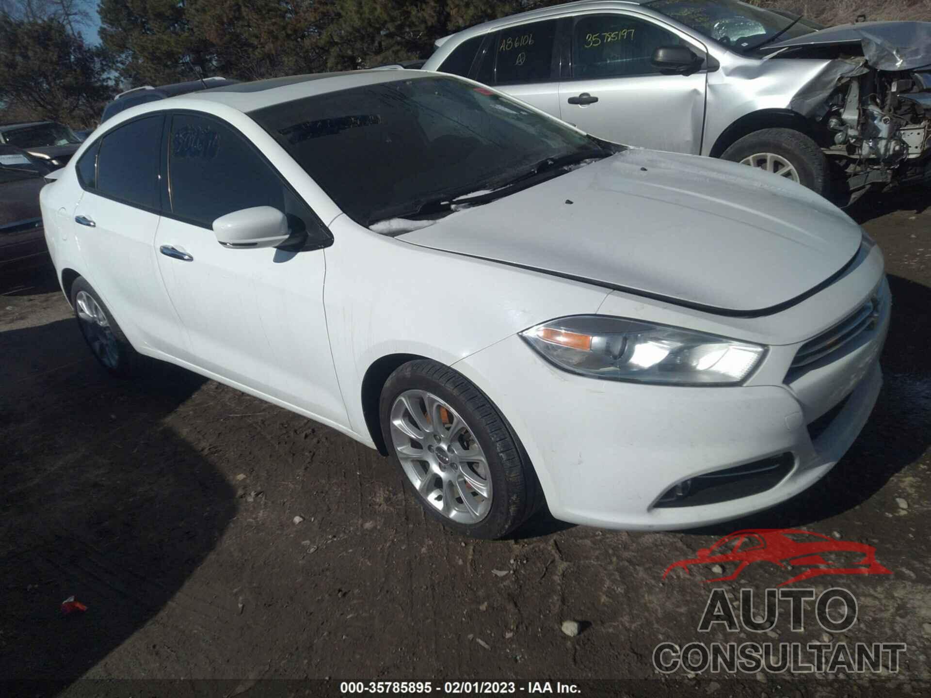 DODGE DART 2015 - 1C3CDFCB6FD111725