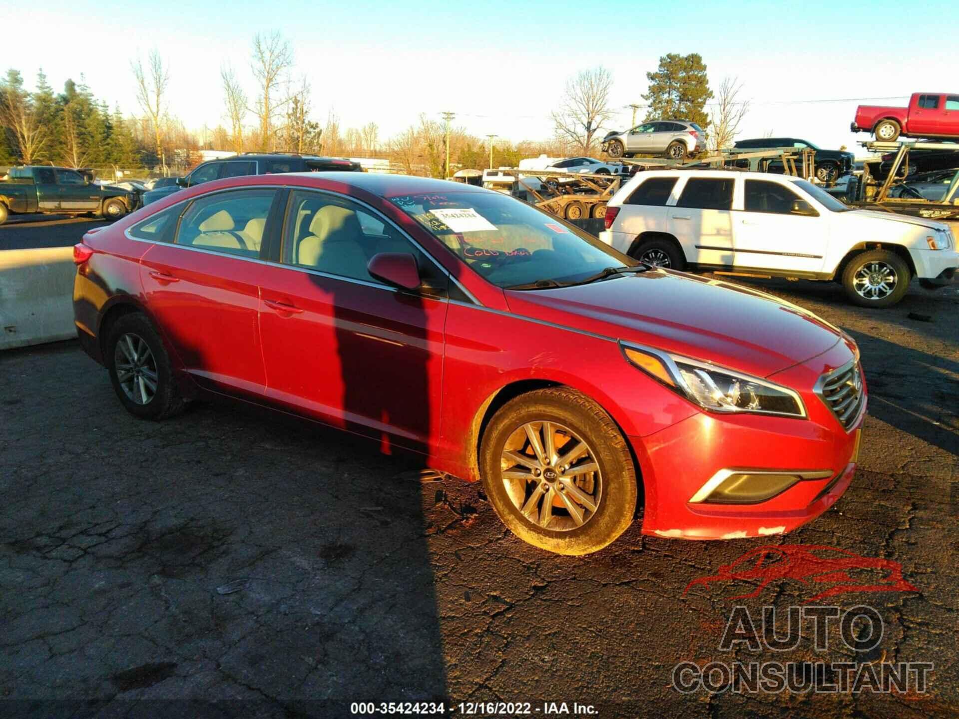HYUNDAI SONATA 2016 - 5NPE24AF9GH348032
