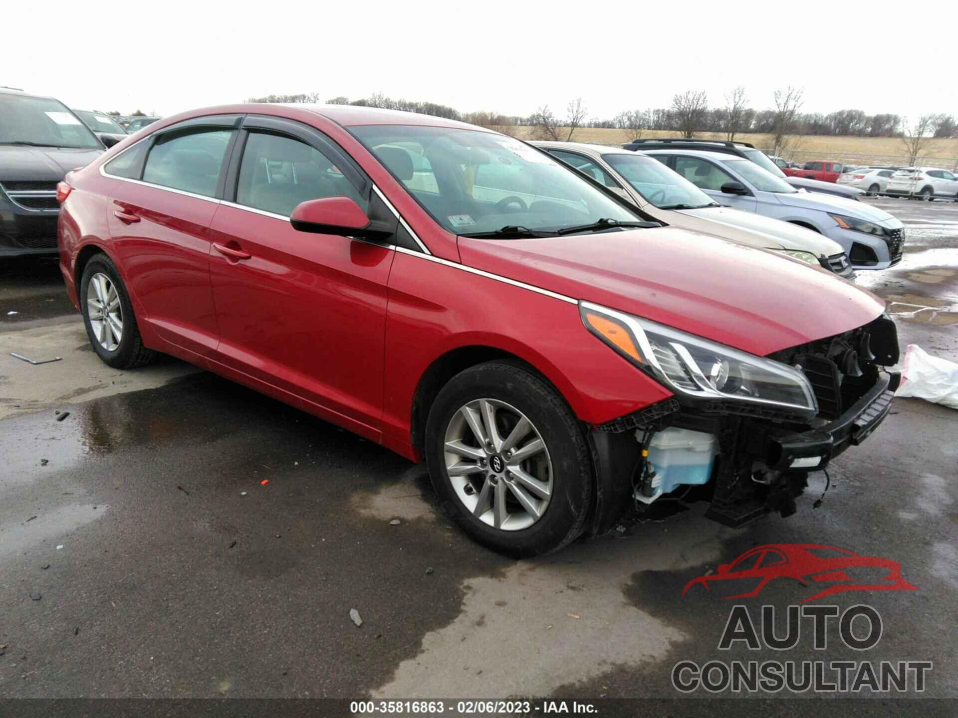 HYUNDAI SONATA 2017 - 5NPE24AF6HH568648