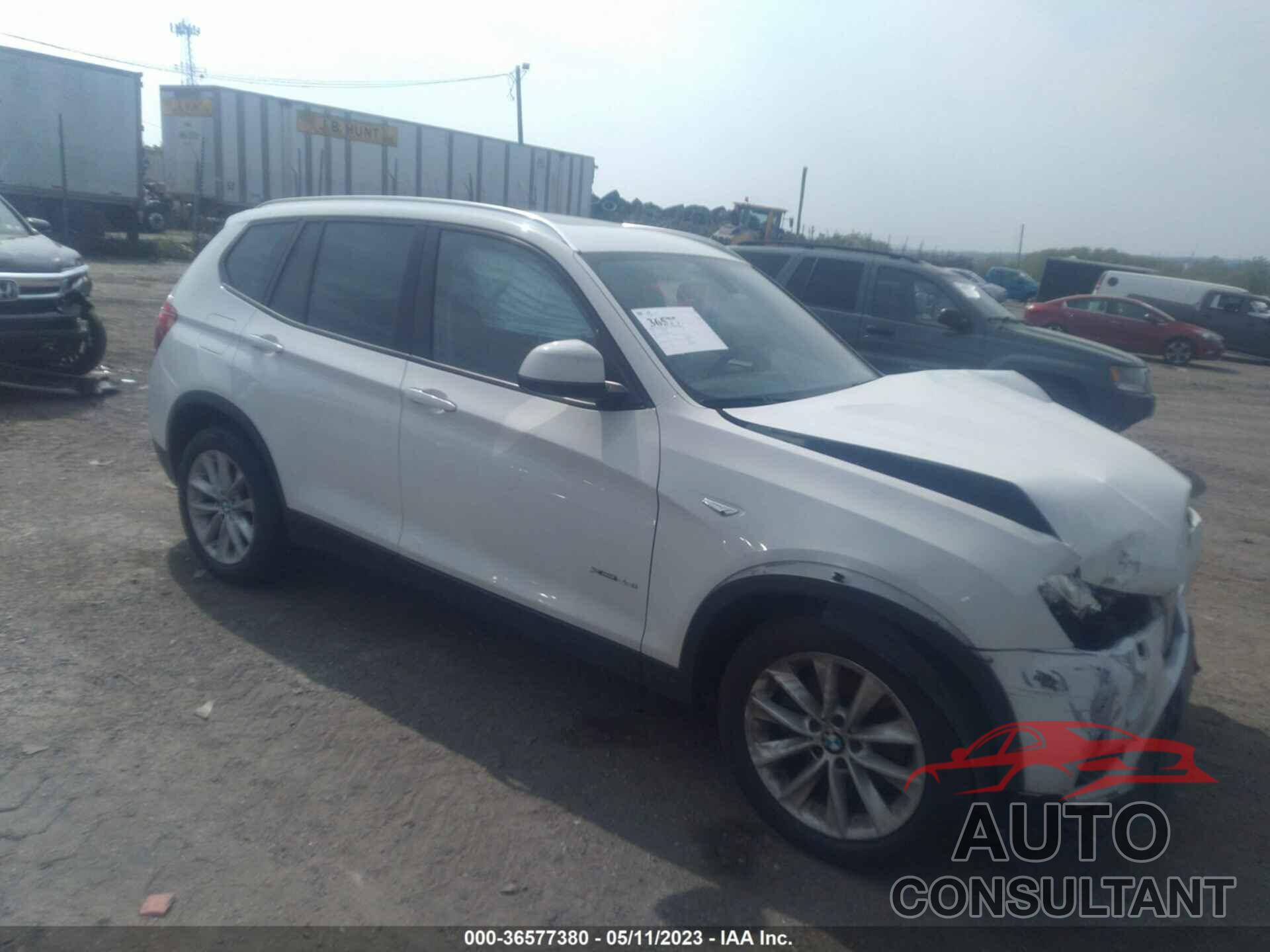 BMW X3 2016 - 5UXWX9C51G0D63145