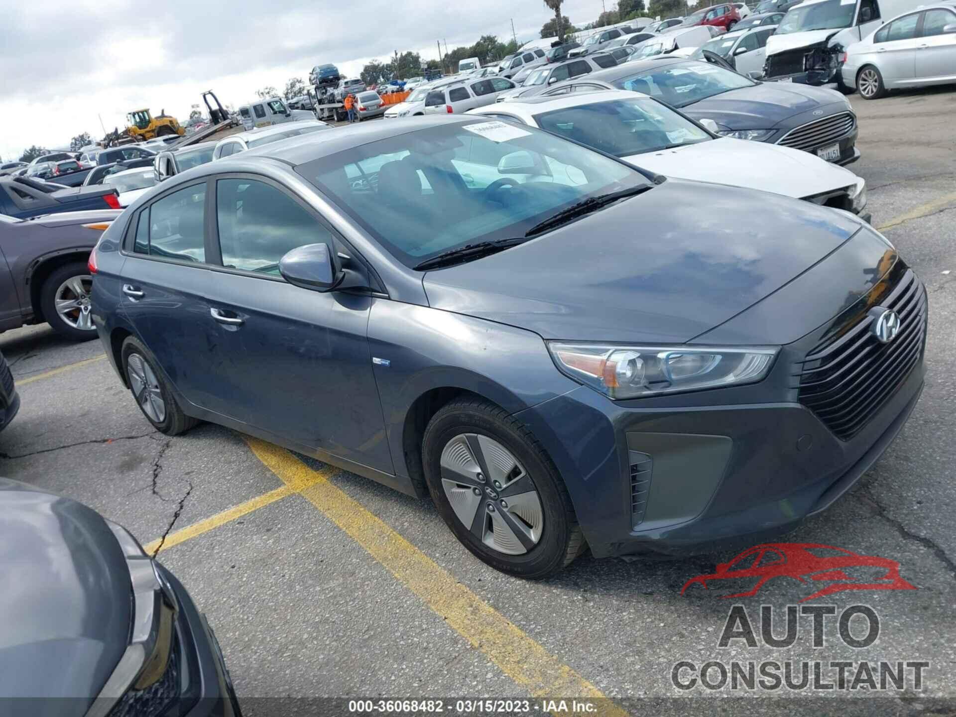 HYUNDAI IONIQ HYBRID 2019 - KMHC65LC8KU160150