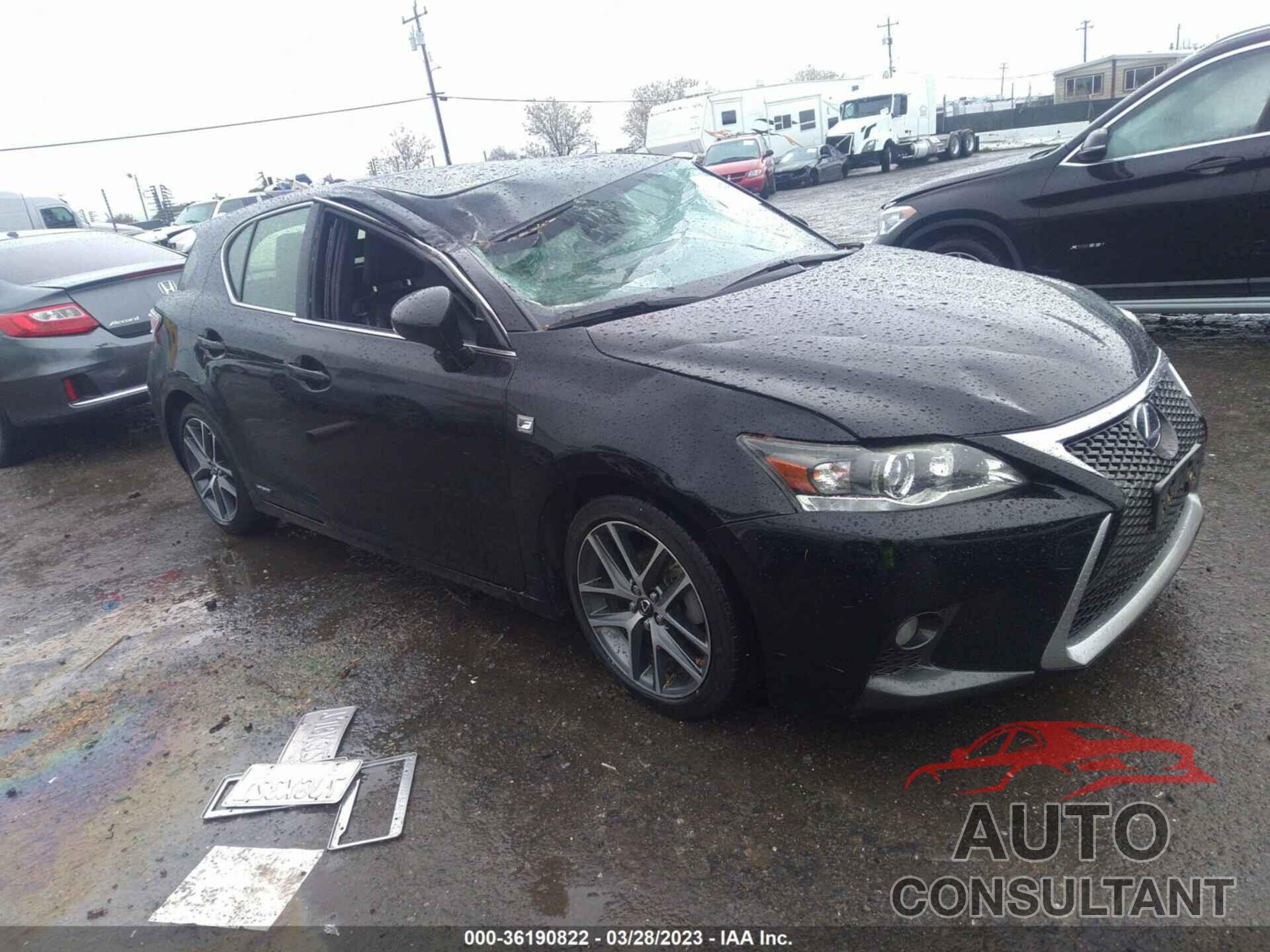 LEXUS CT 200H 2015 - JTHKD5BH5F2217374