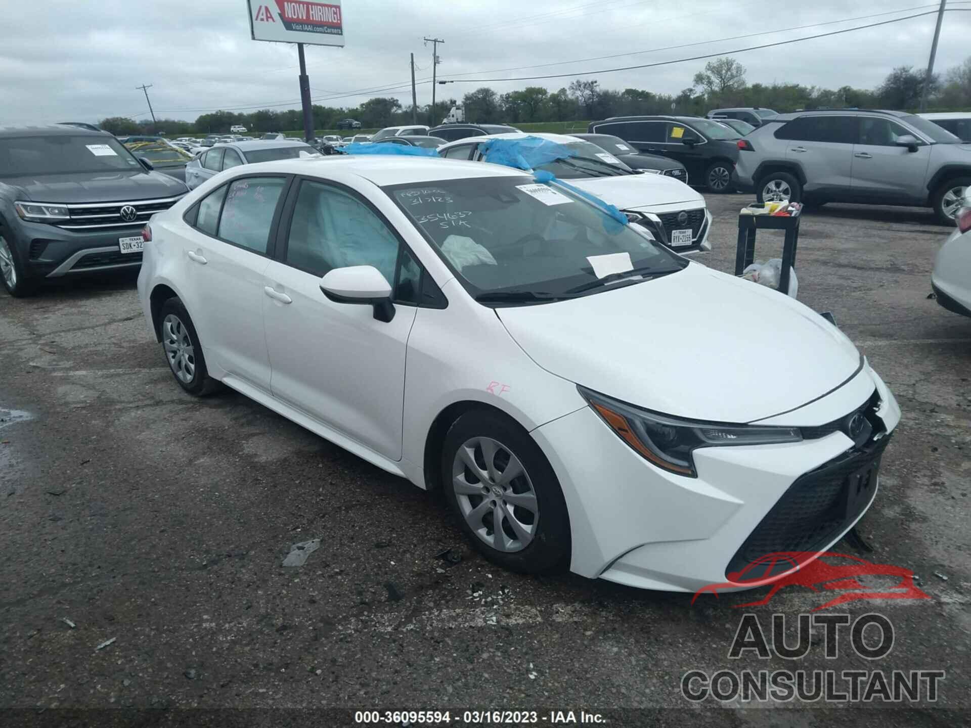 TOYOTA COROLLA 2021 - 5YFEPMAE7MP220458