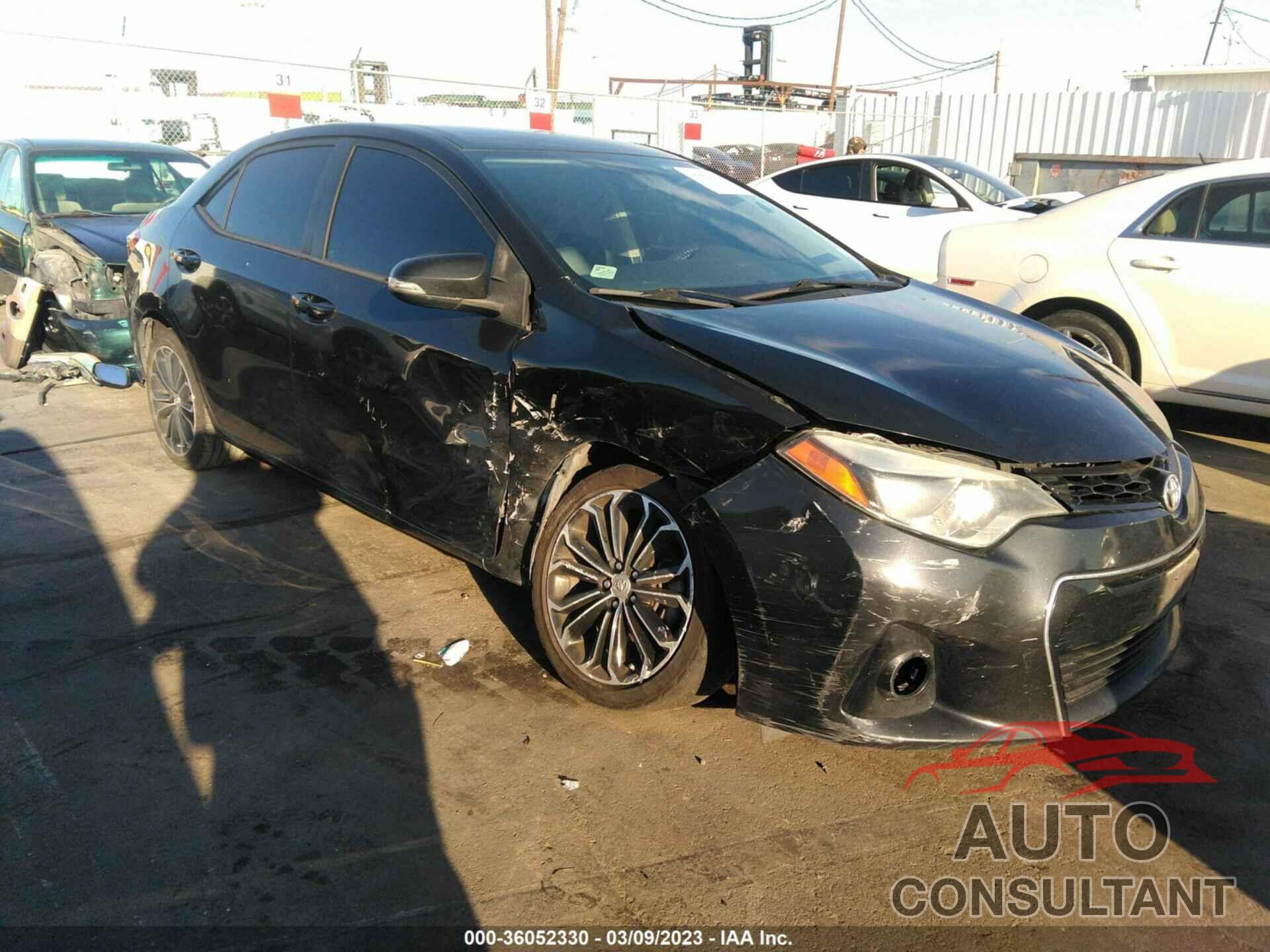 TOYOTA COROLLA 2015 - 5YFBURHE9FP204800