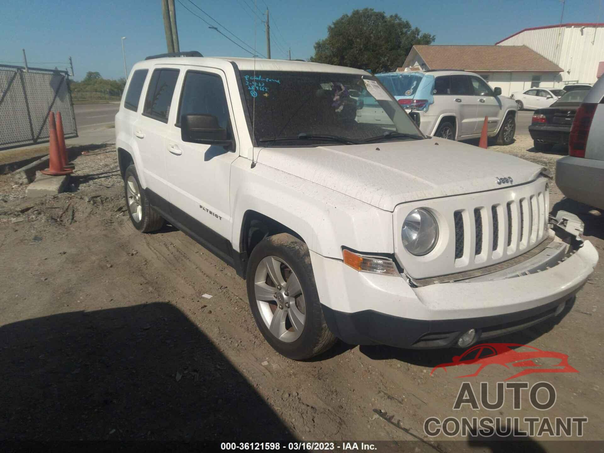 JEEP PATRIOT 2016 - 1C4NJRFB0GD612587