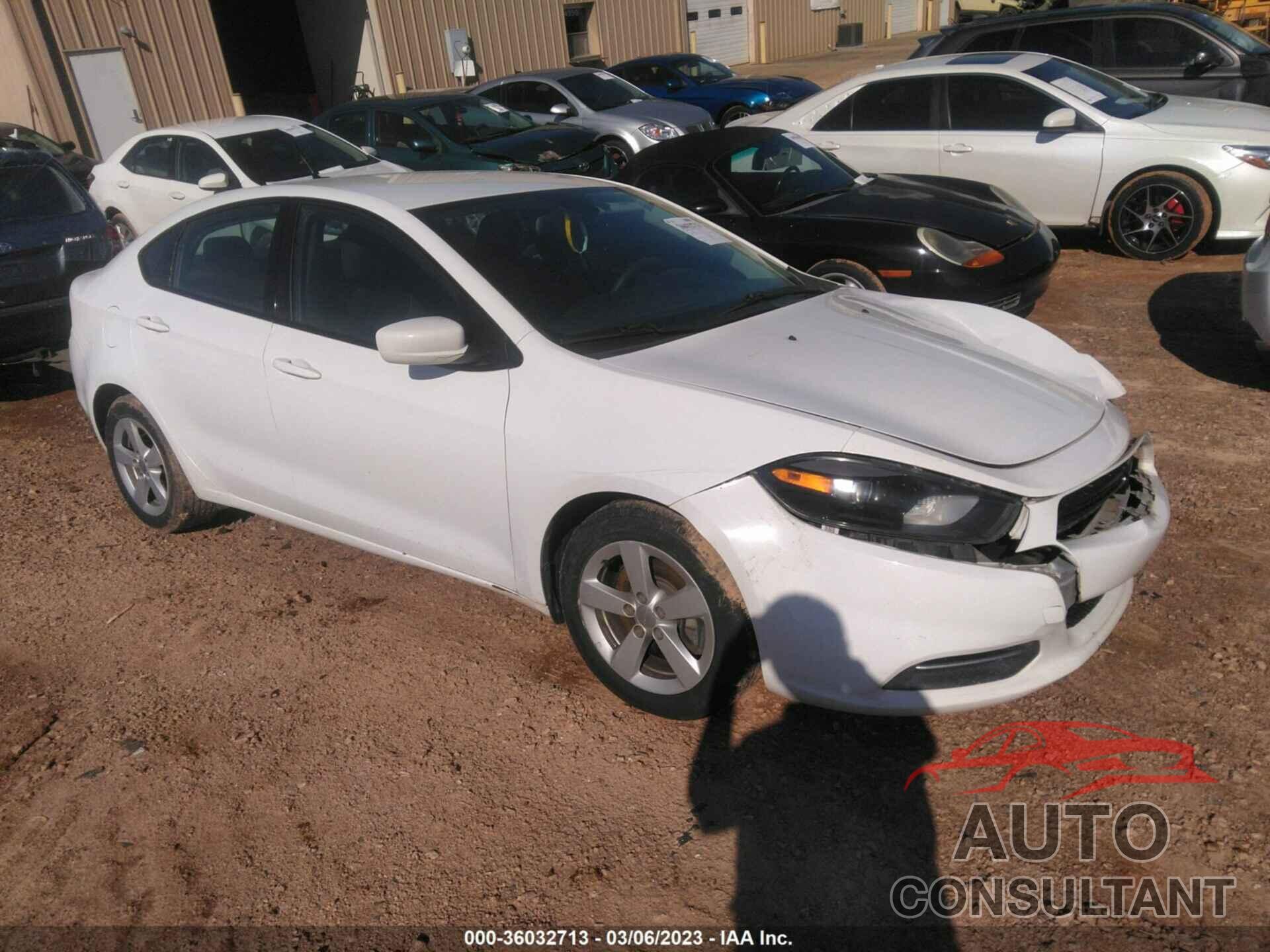 DODGE DART 2015 - 1C3CDFBB2FD265320