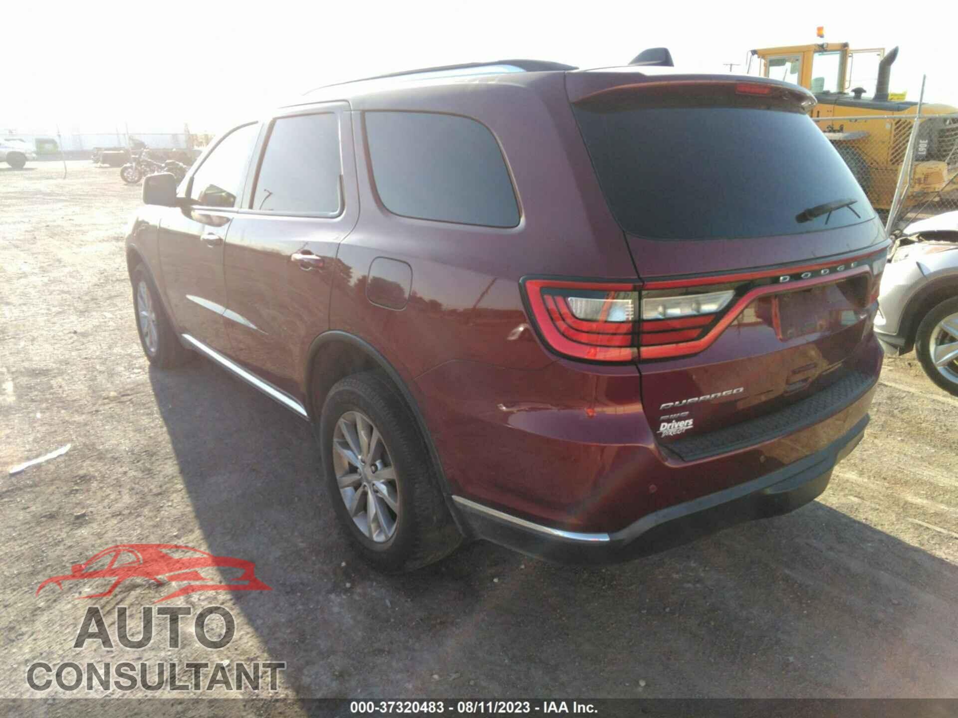 DODGE DURANGO 2017 - 1C4RDJAGXHC829374