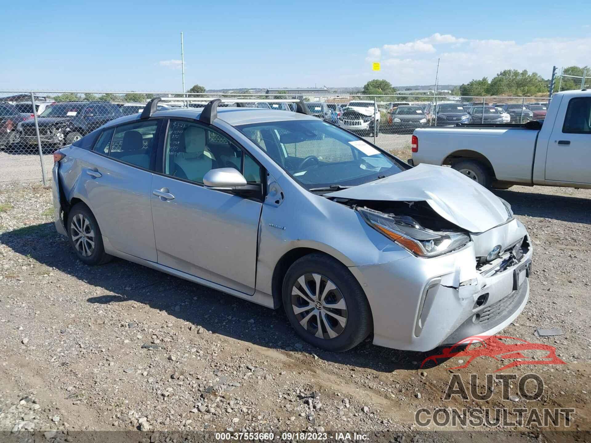 TOYOTA PRIUS 2022 - JTDL9MFU9N3037929