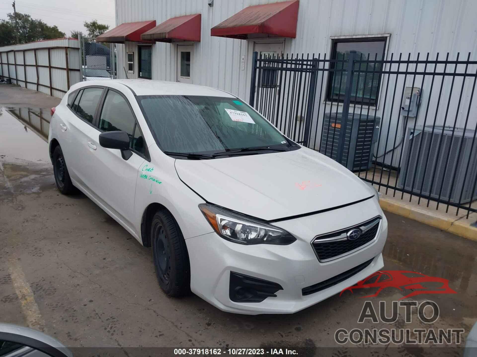 SUBARU IMPREZA 2018 - 4S3GTAA65J3727665