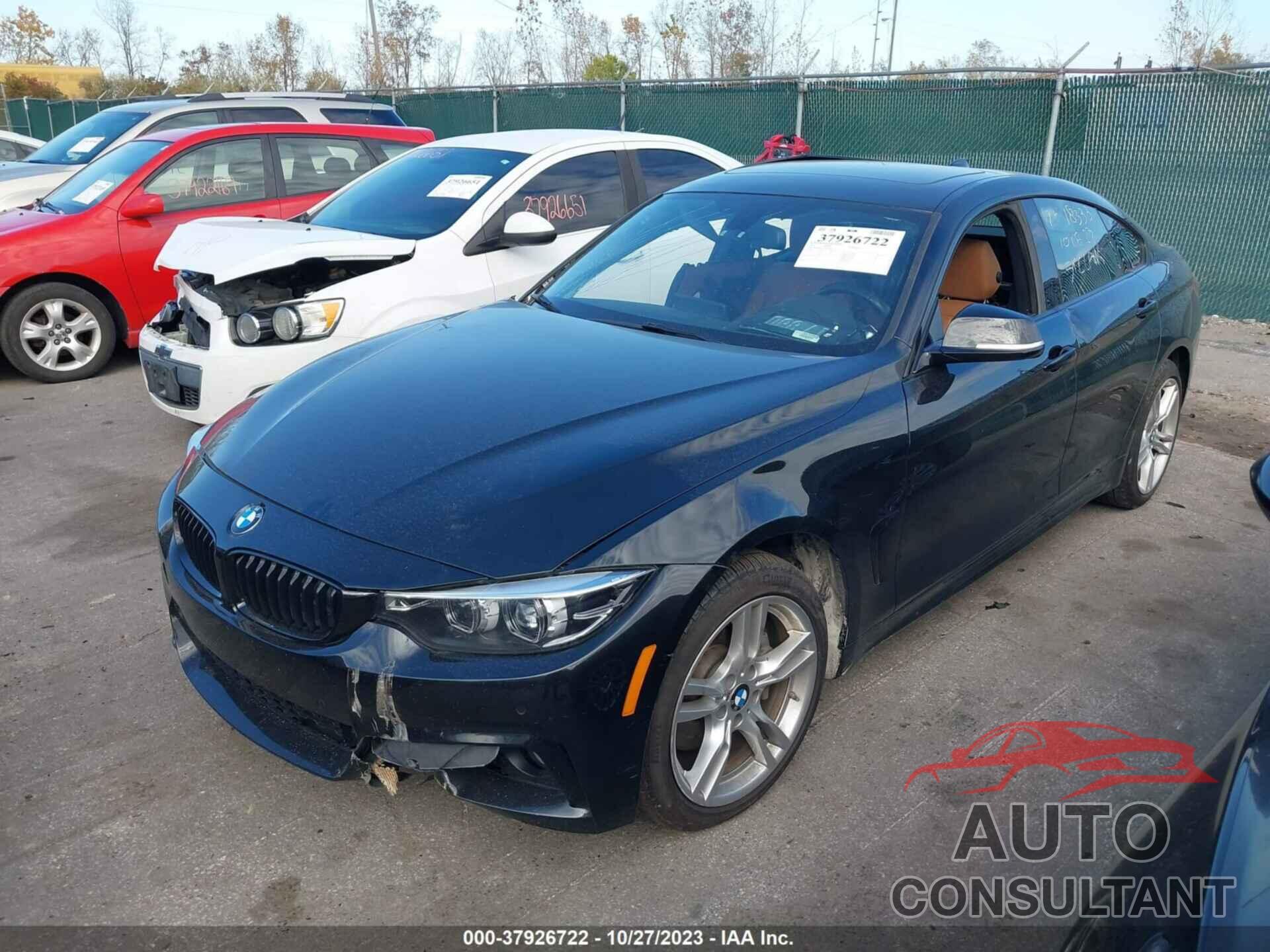 BMW 4 SERIES 2018 - WBA4J7C5XJBH13685