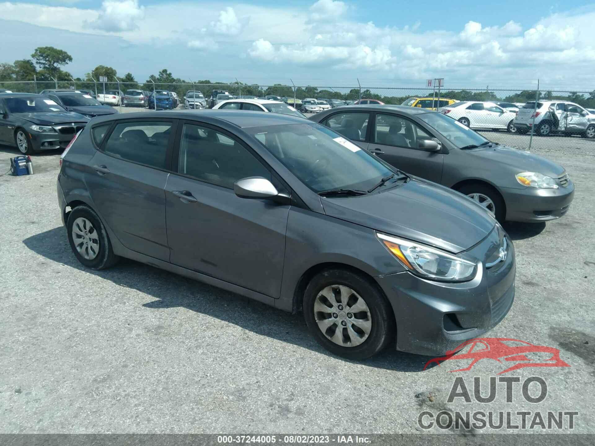 HYUNDAI ACCENT 2017 - KMHCT5AE1HU337420