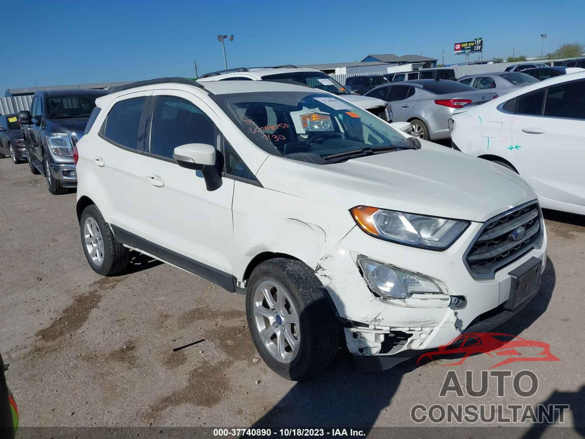 FORD ECOSPORT 2021 - MAJ3S2GE9MC452317