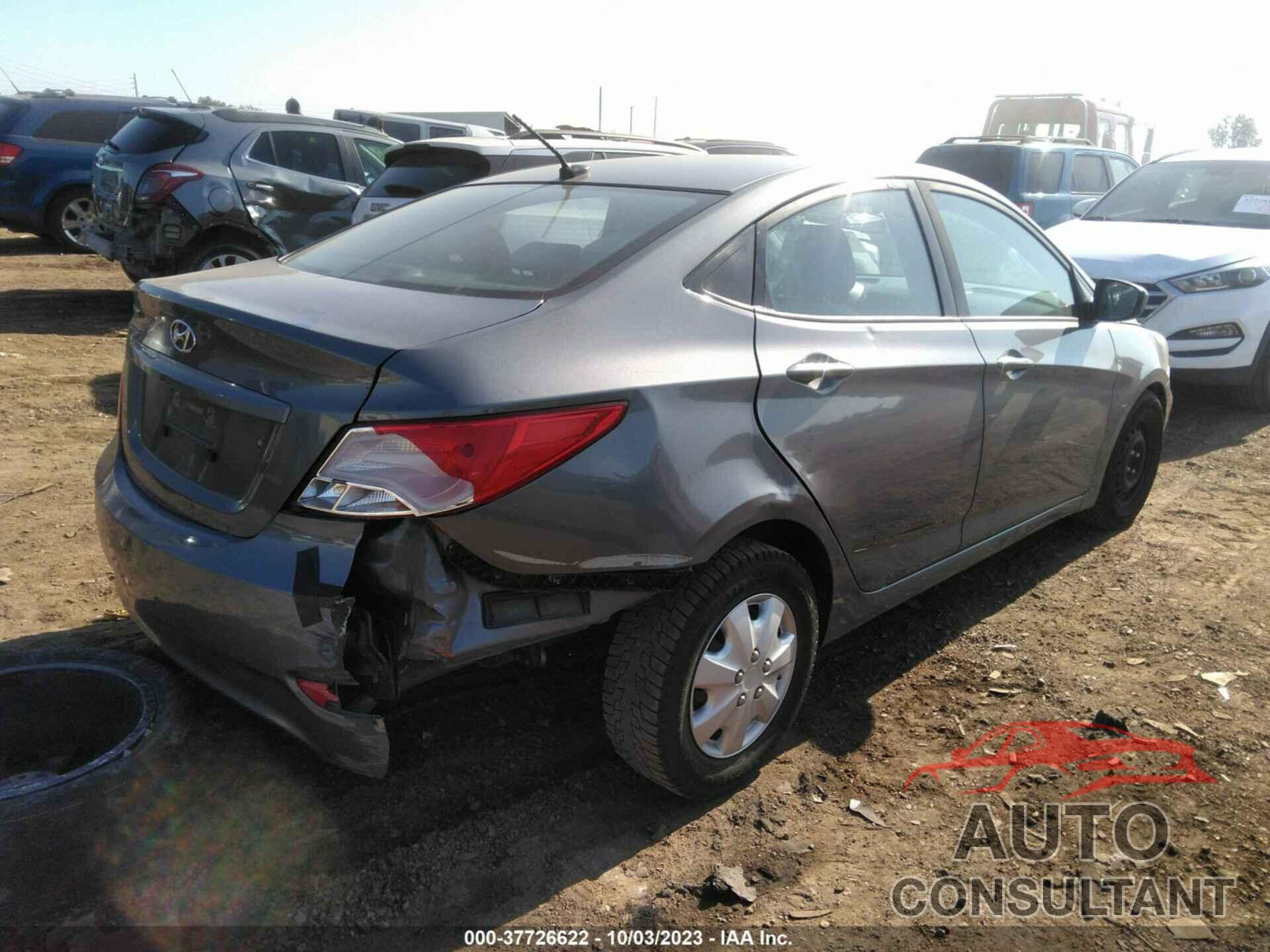 HYUNDAI ACCENT 2017 - KMHCT4AE5HU321702