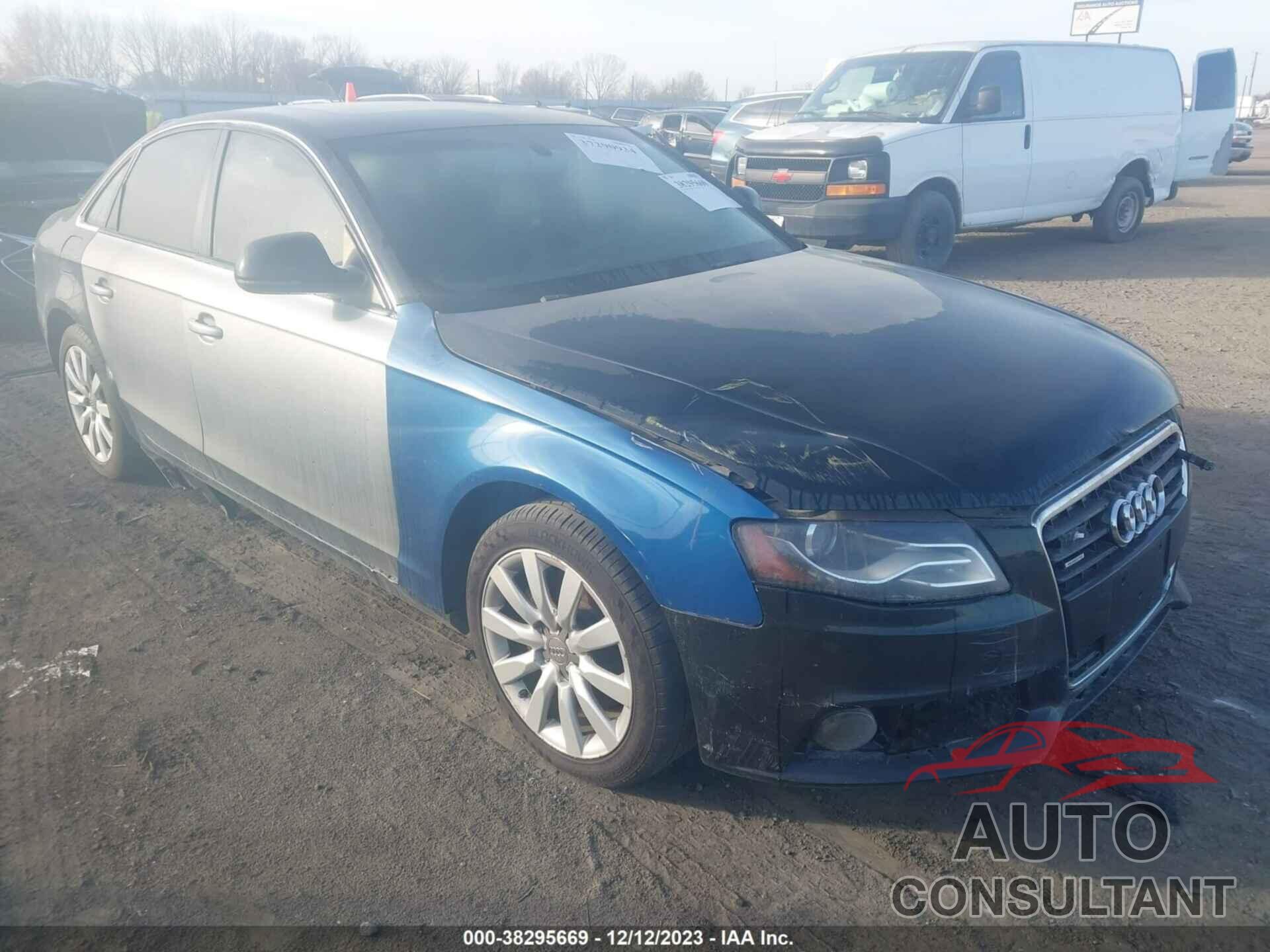 AUDI A4 2009 - WAULK78KX9N002387