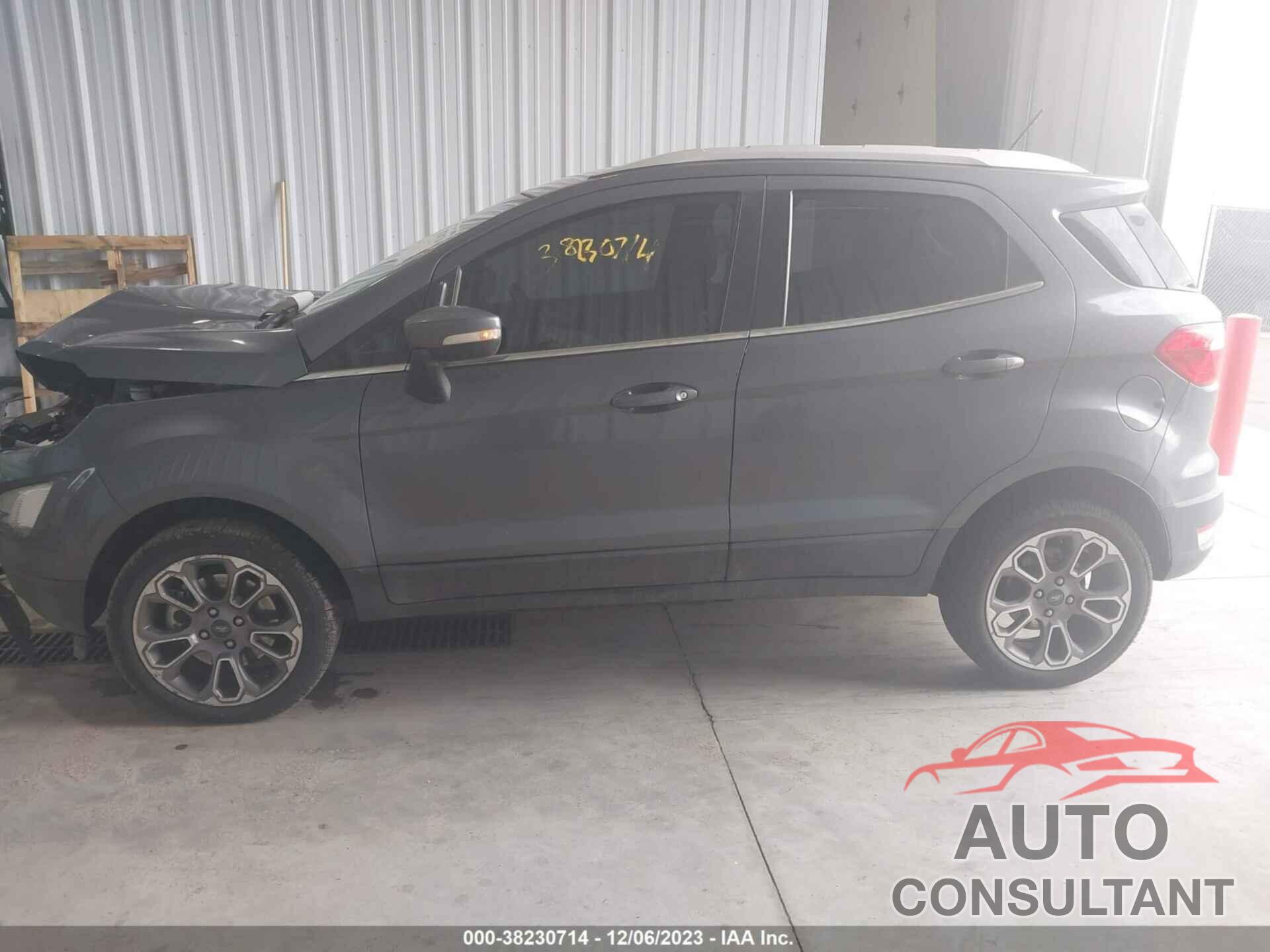 FORD ECOSPORT 2019 - MAJ6S3KL6KC251190