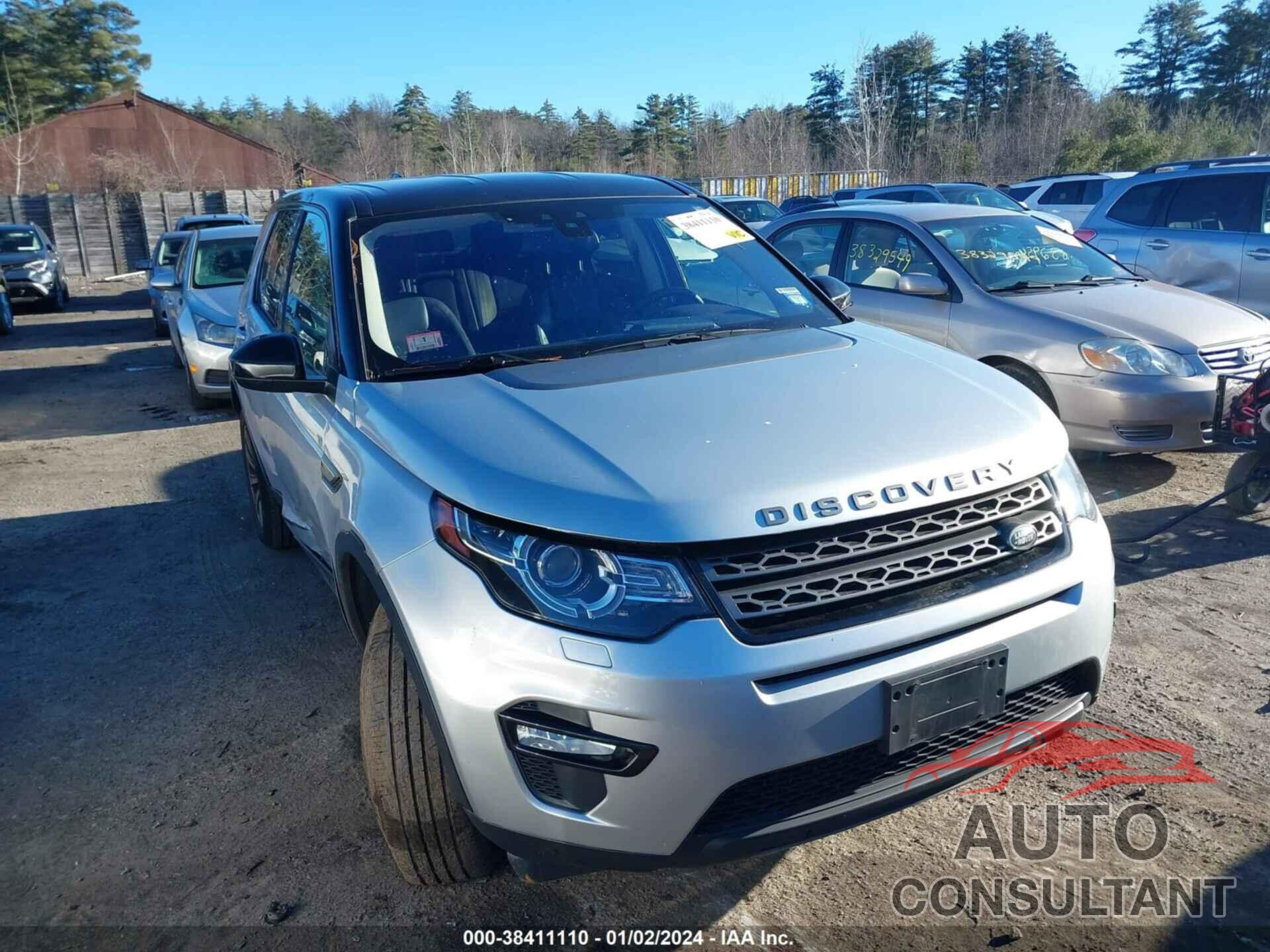 LAND ROVER DISCOVERY SPORT 2017 - SALCP2BG6HH710489