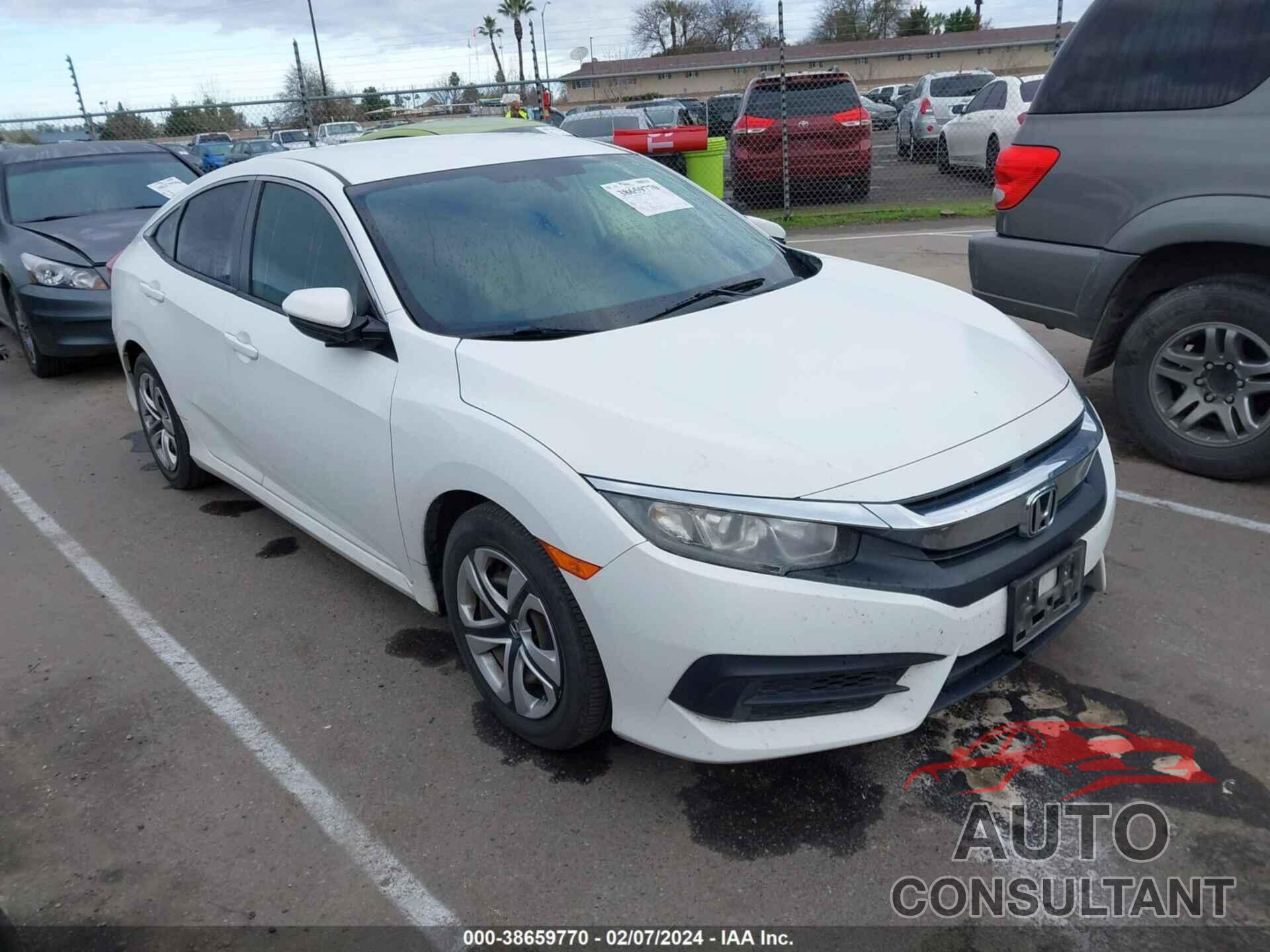 HONDA CIVIC 2016 - 19XFC2F54GE226270