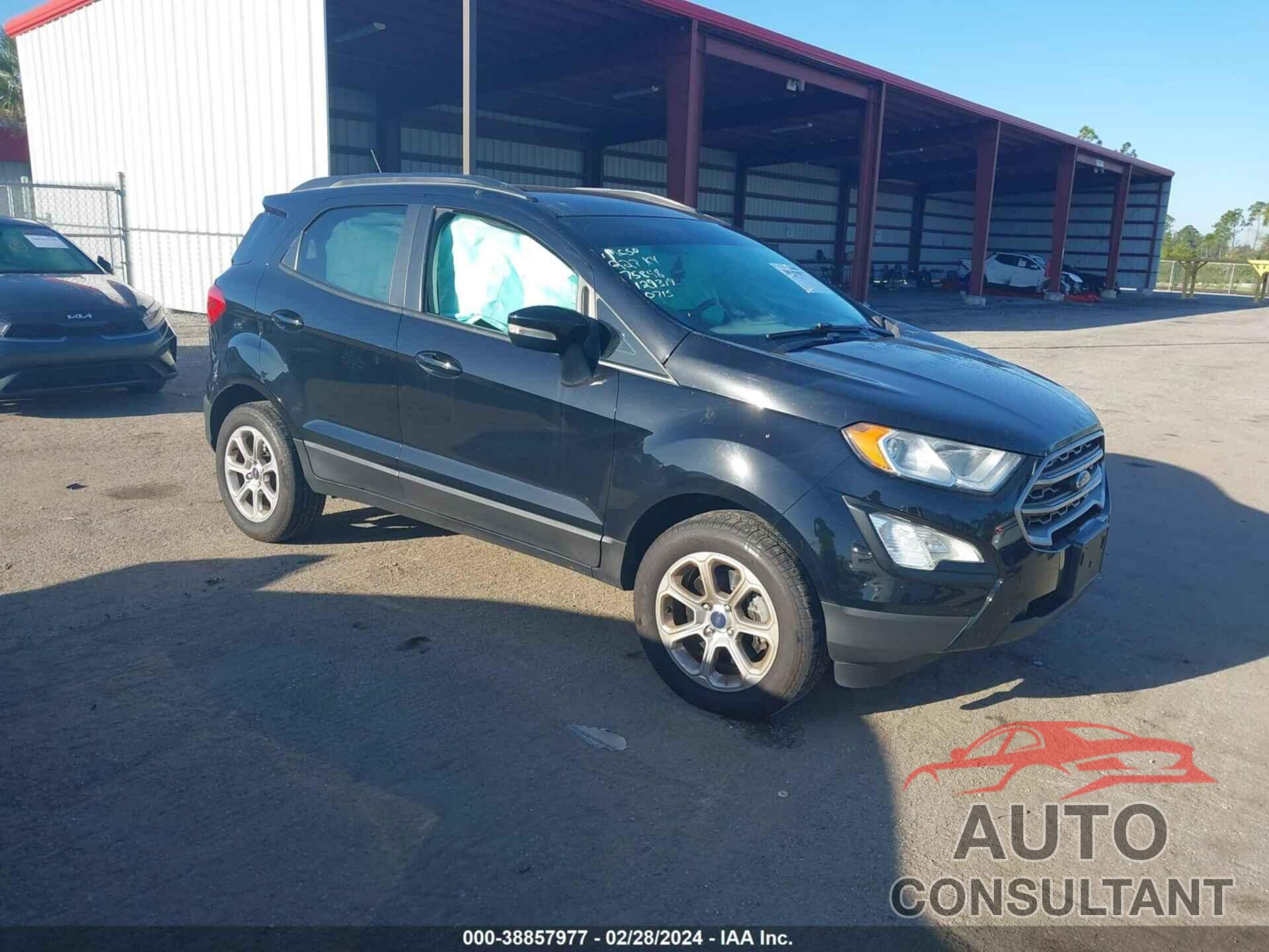 FORD ECOSPORT 2018 - MAJ3P1TE6JC170715