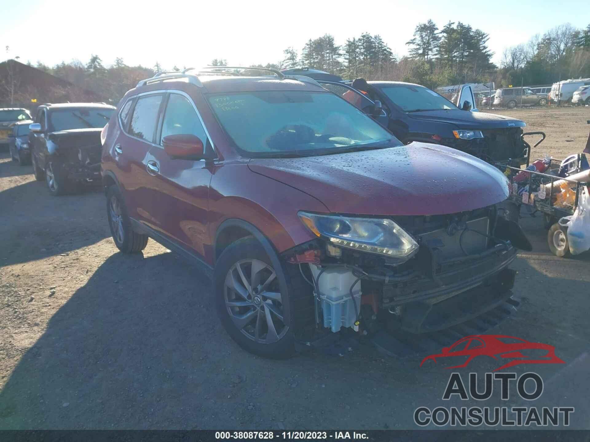 NISSAN ROGUE 2016 - 5N1AT2MVXGC744111