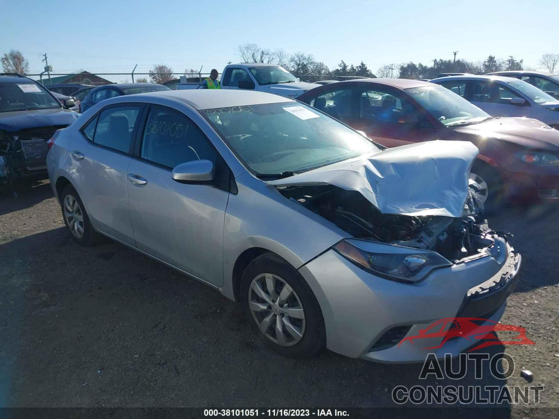 TOYOTA COROLLA 2015 - 2T1BURHE4FC404483