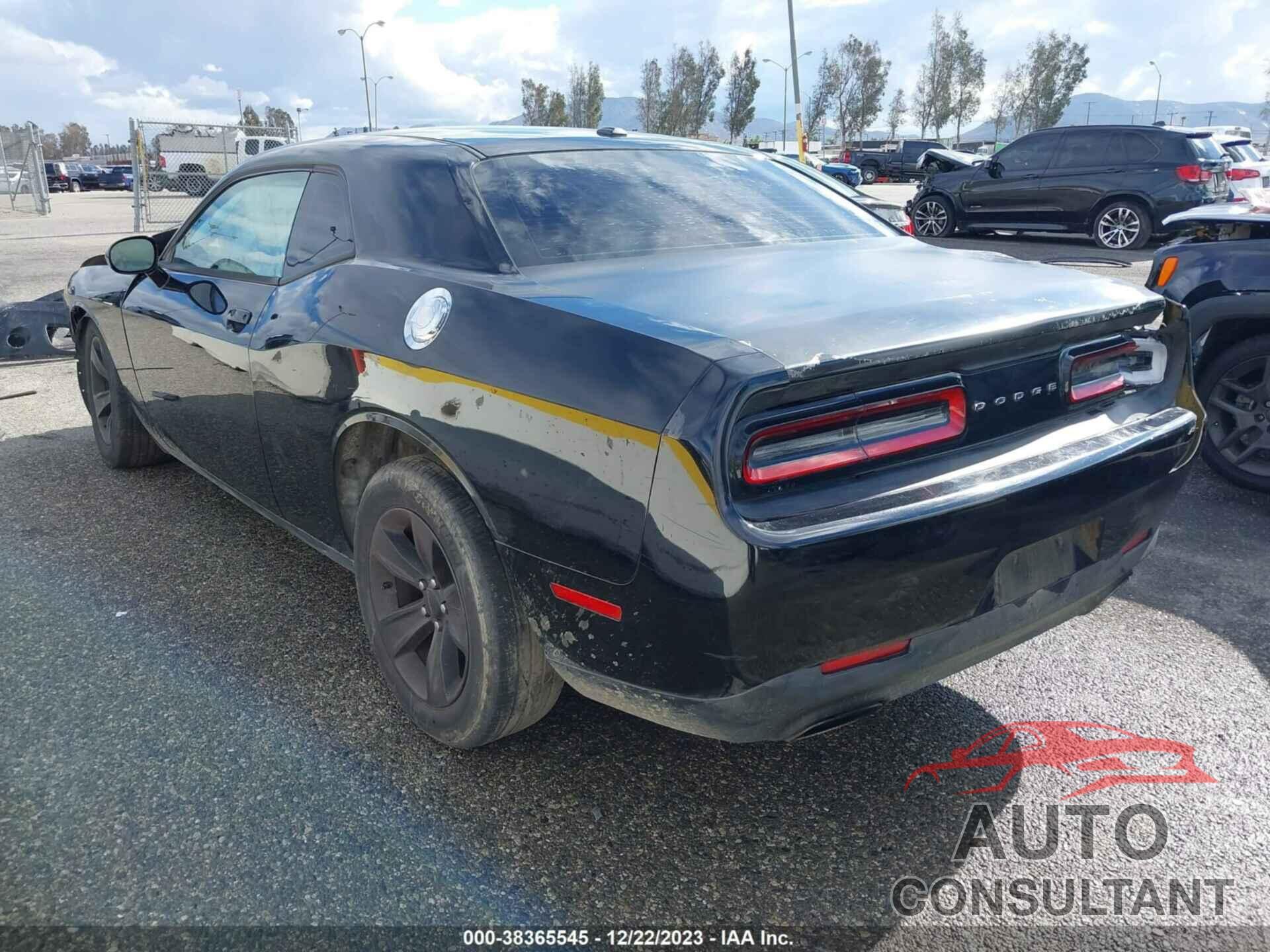 DODGE CHALLENGER 2016 - 2C3CDZAG7GH353945