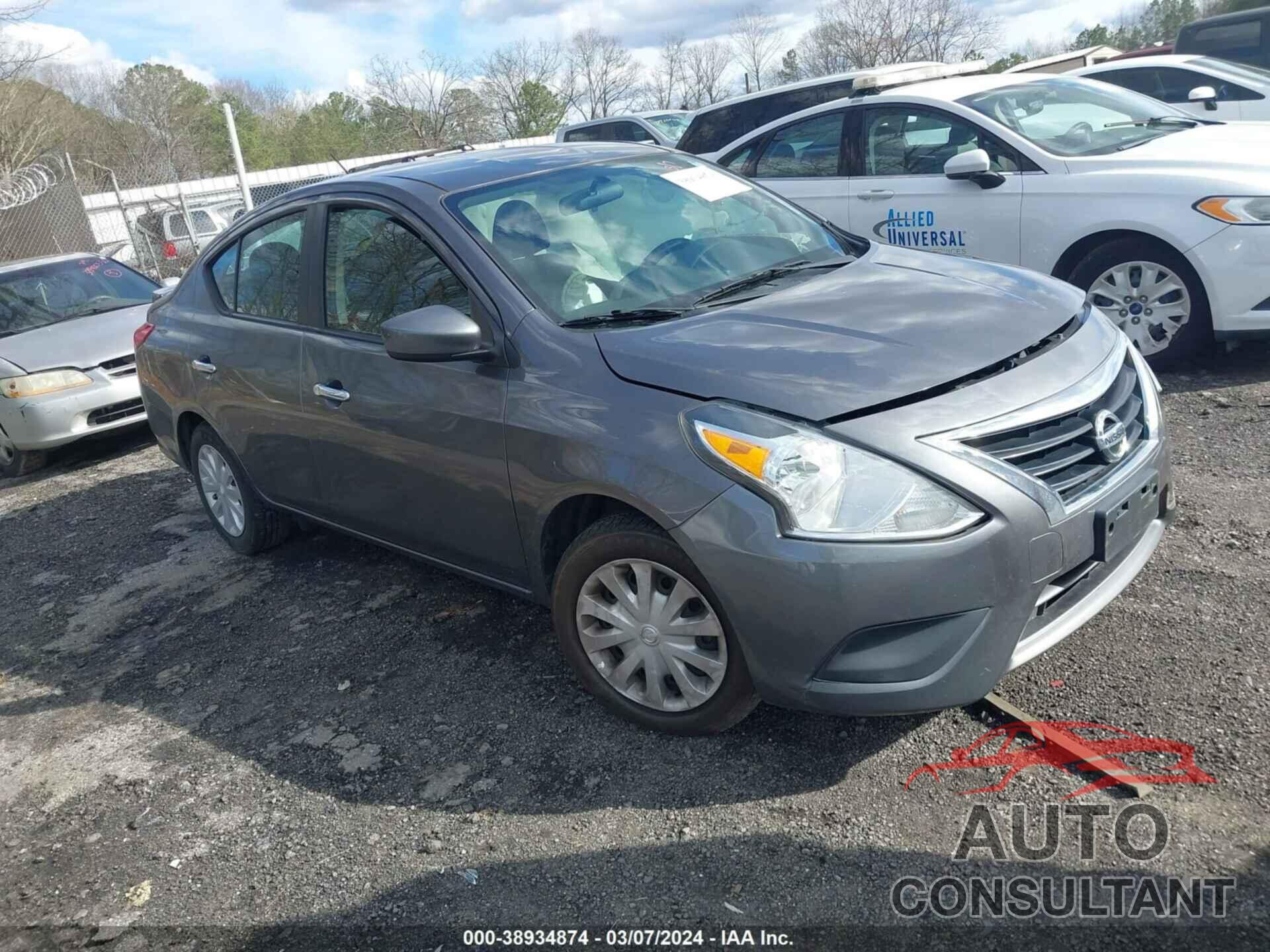 NISSAN VERSA 2018 - 3N1CN7AP6JL826409