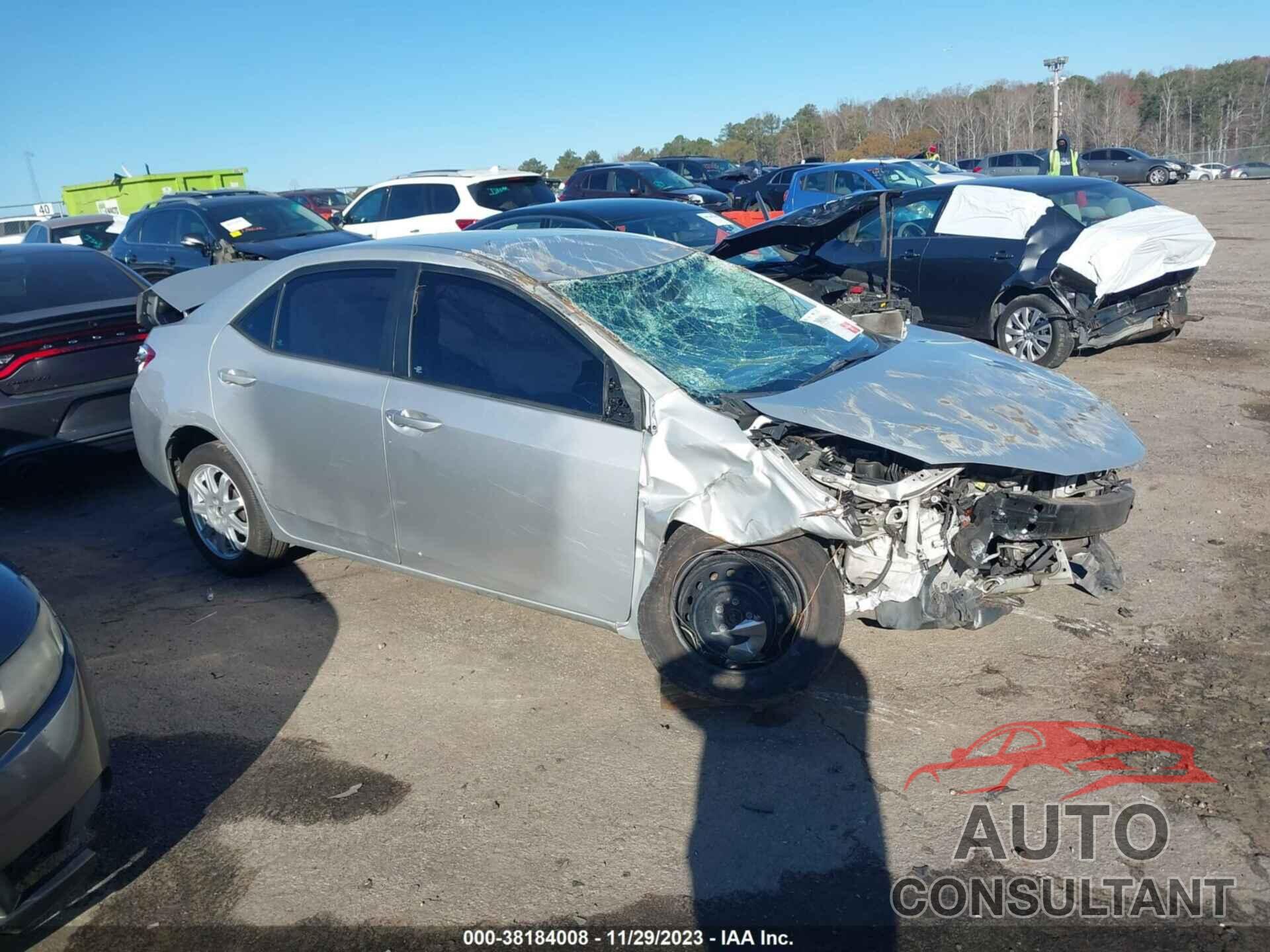 TOYOTA COROLLA 2016 - 2T1BURHE1GC721347
