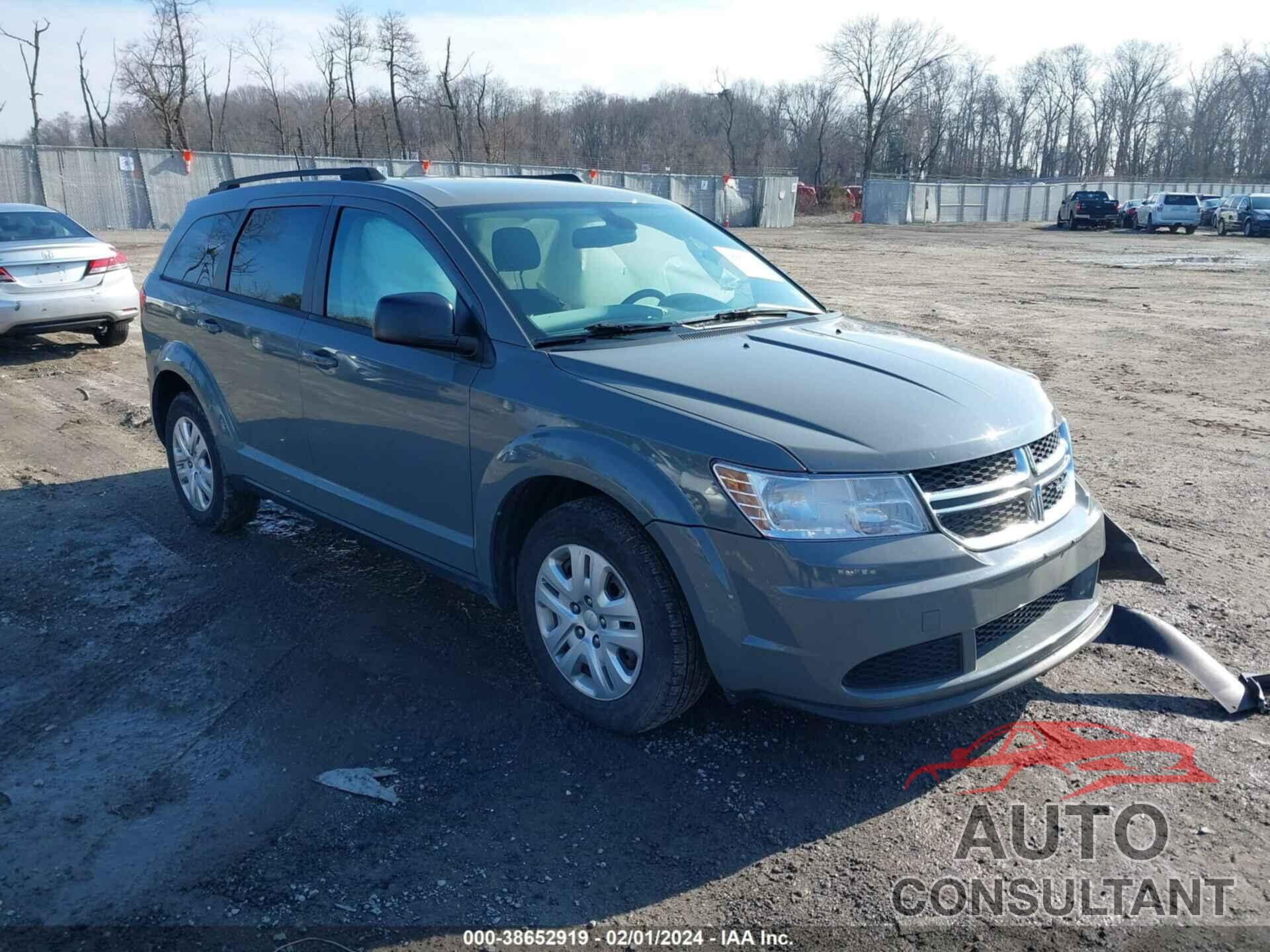 DODGE JOURNEY 2019 - 3C4PDCAB5KT873561