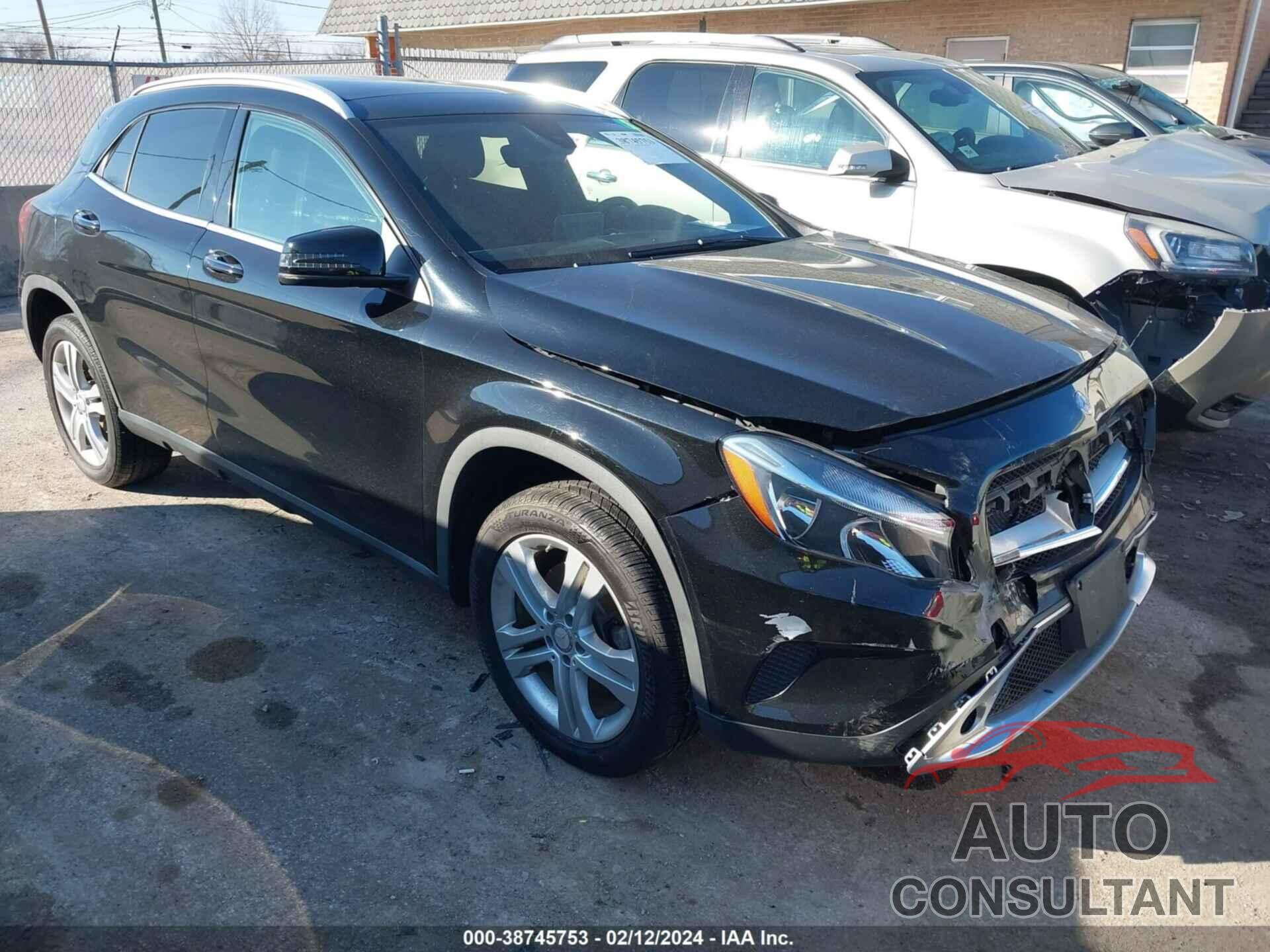 MERCEDES-BENZ GLA 250 2017 - WDCTG4GB2HJ335820