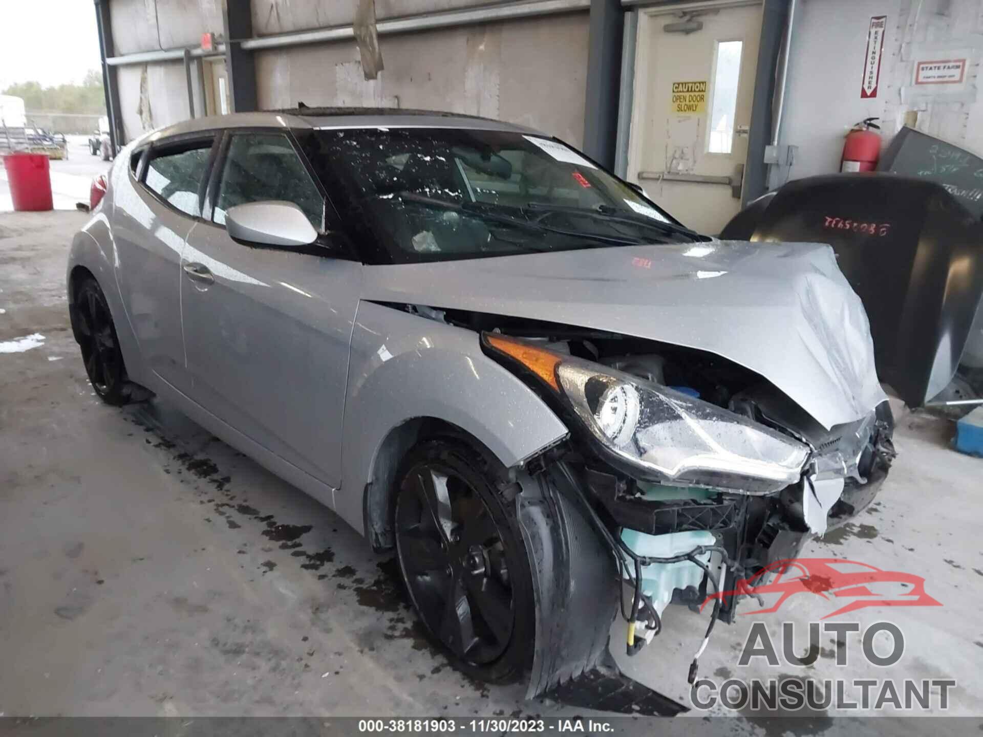 HYUNDAI VELOSTER 2017 - KMHTC6AD5HU317099